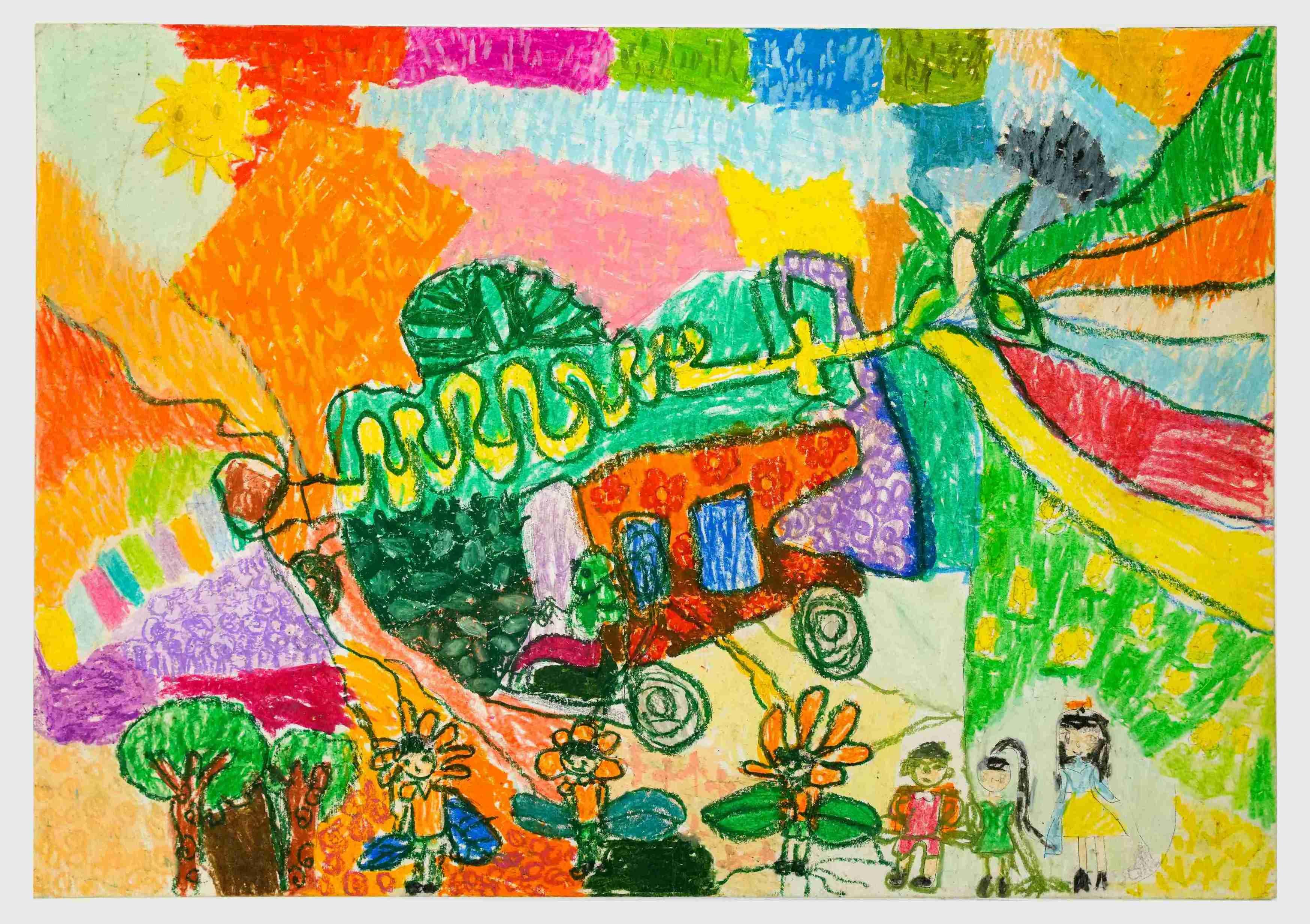 Chiếc xe xuyên thời gian kỳ lạ mang đến tình yêu, hạnh phúc, niềm vui đến cho trẻ em, xóa bỏ mọi bạo hành, vô cảm