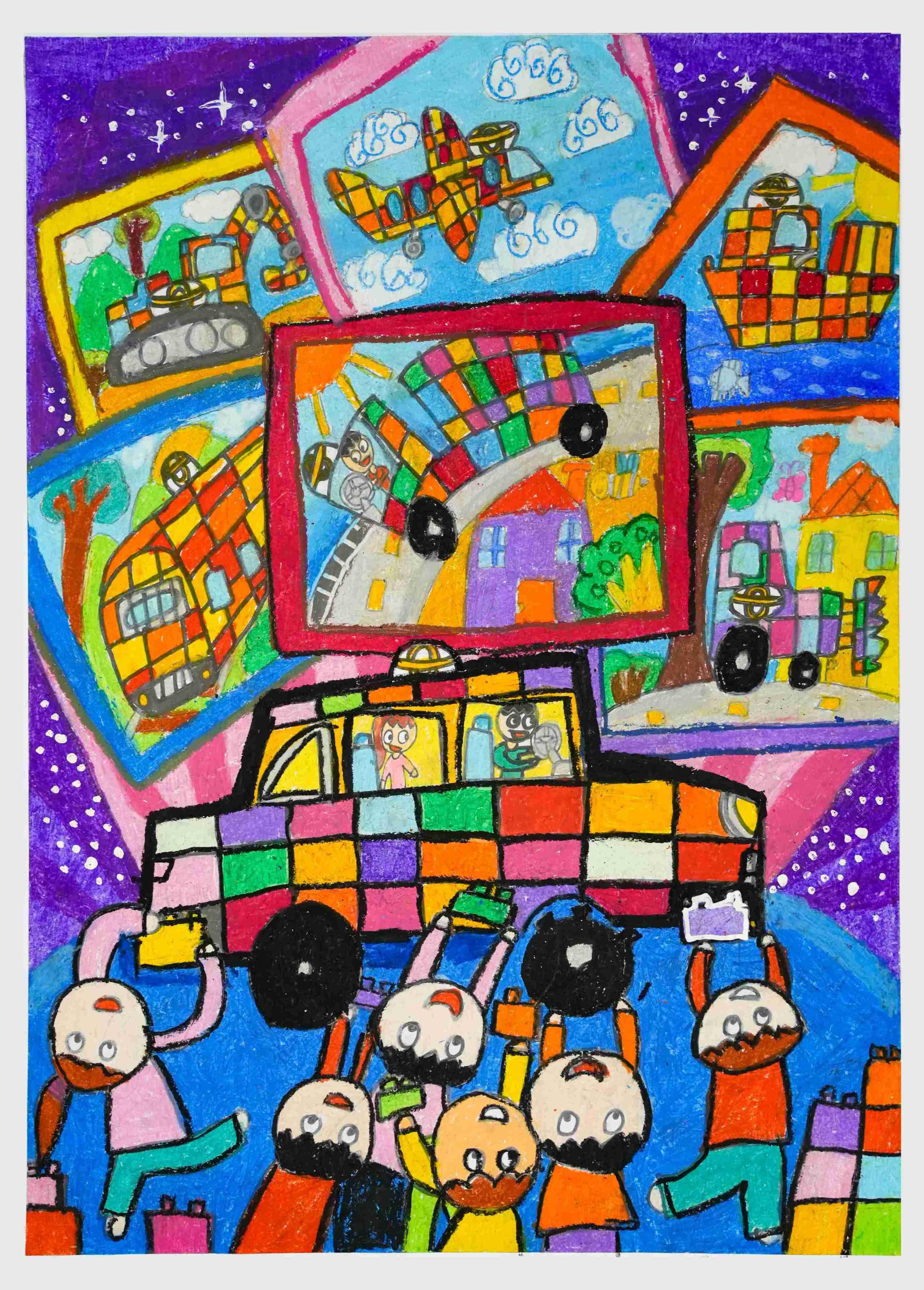 Ô tô lego có thể biến đổi hình dáng và chức năng theo sở thích và nhu cầu sử dụng