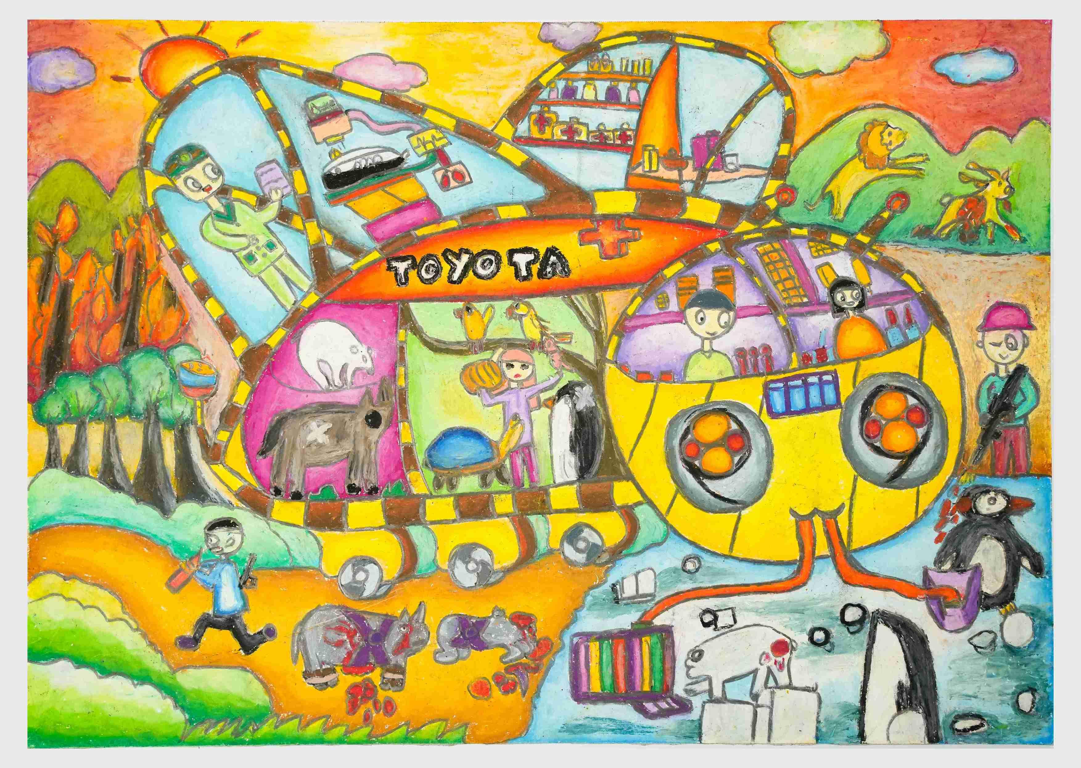 Ô tô con ong chiếc ô tô giúp bảo vệ động vật trên thế giới không bị tuyệt chủng