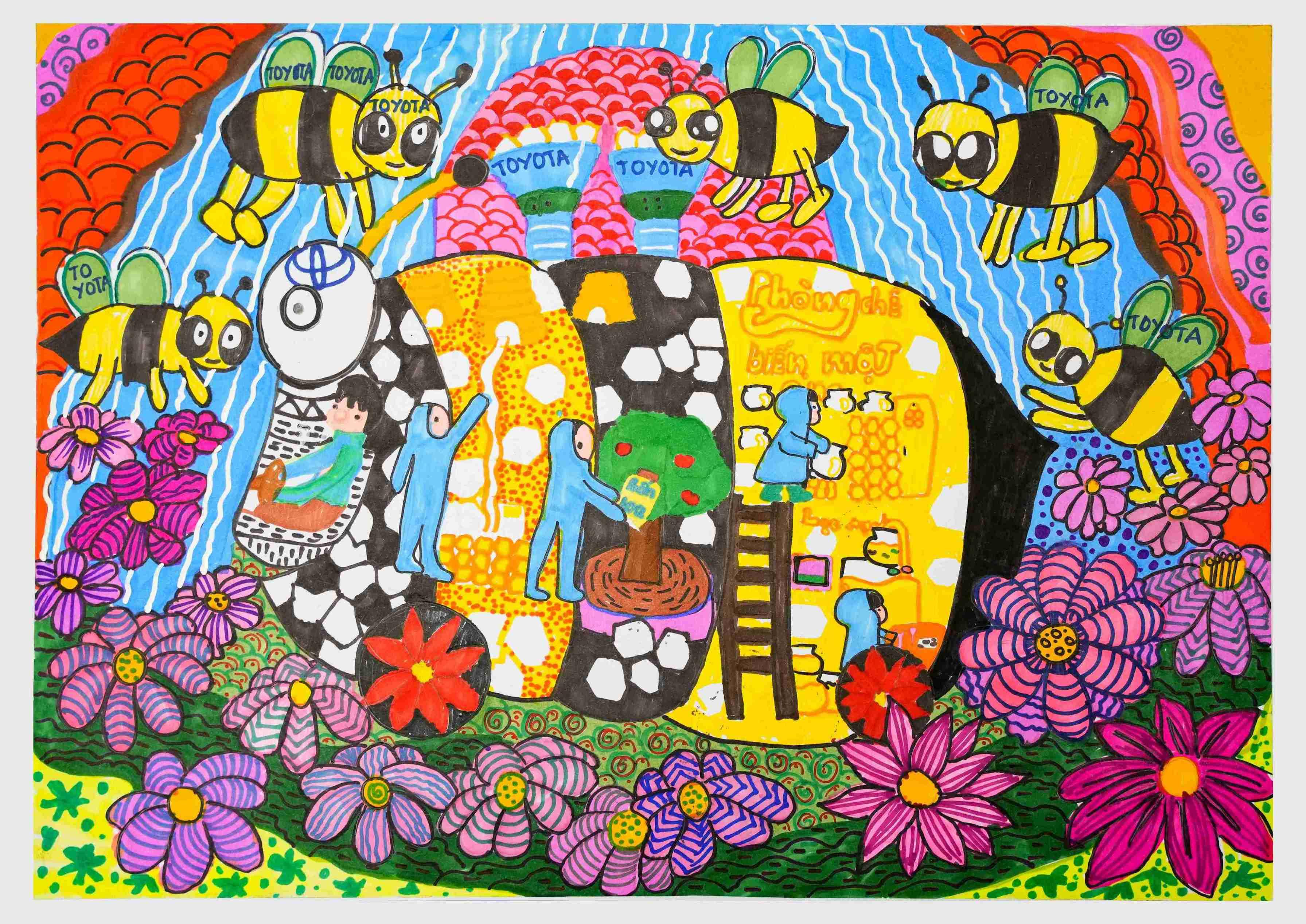 Ô tô Toyota điều chế nọc độc của loài ong làm thuốc chữa bệnh hiểm nghèo cứu người và sản xuất mĩ phẩm cao cấp từ sáp ong