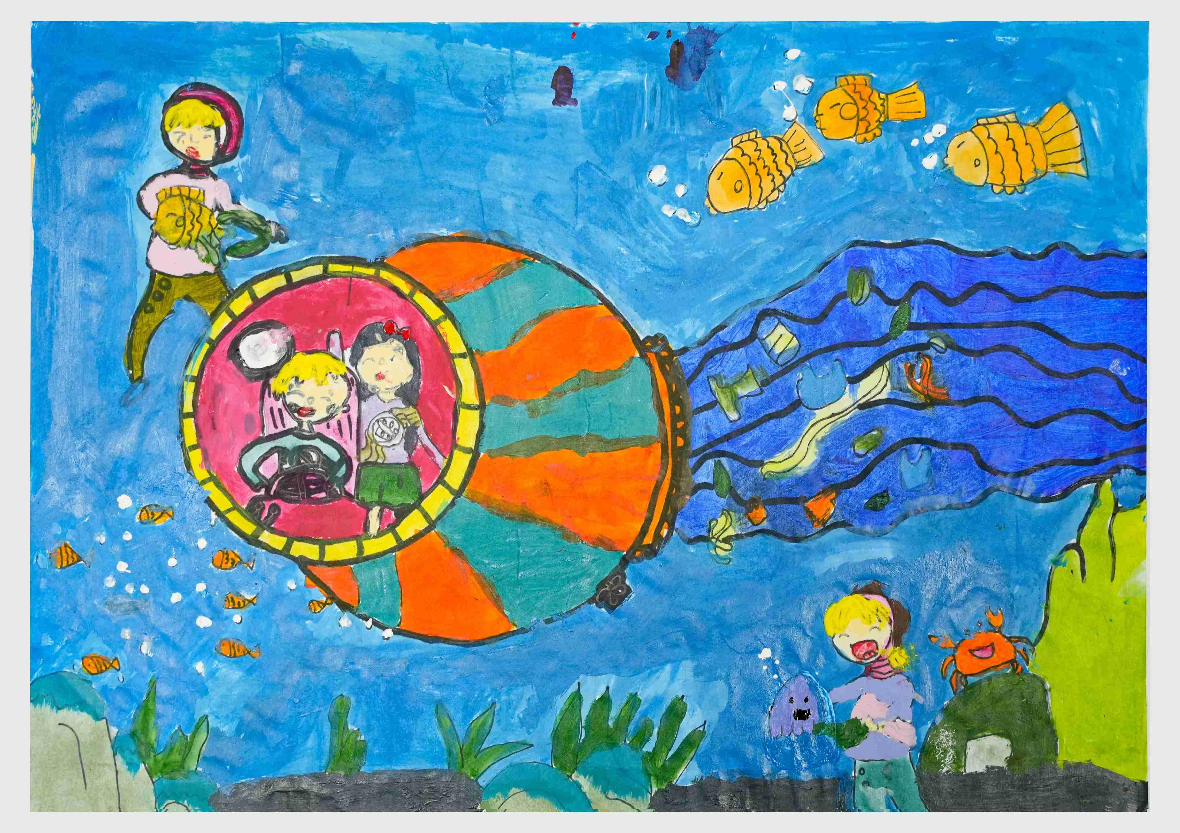 Ô tô hút rác thải nhựa, tạo môi trường an toàn cho sinh vật biển