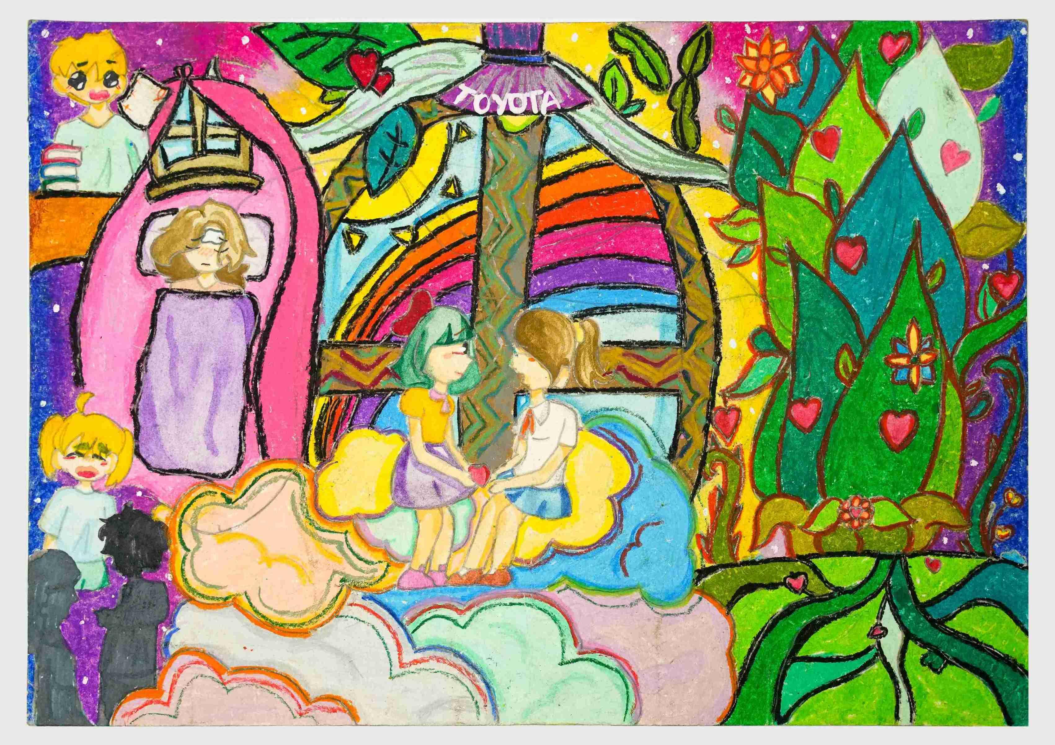 Chiếc xe biết lắng nghe học sinh tâm sự và chia sẻ những lo lắng về học tập, giới tính trong môi trường giáo dục