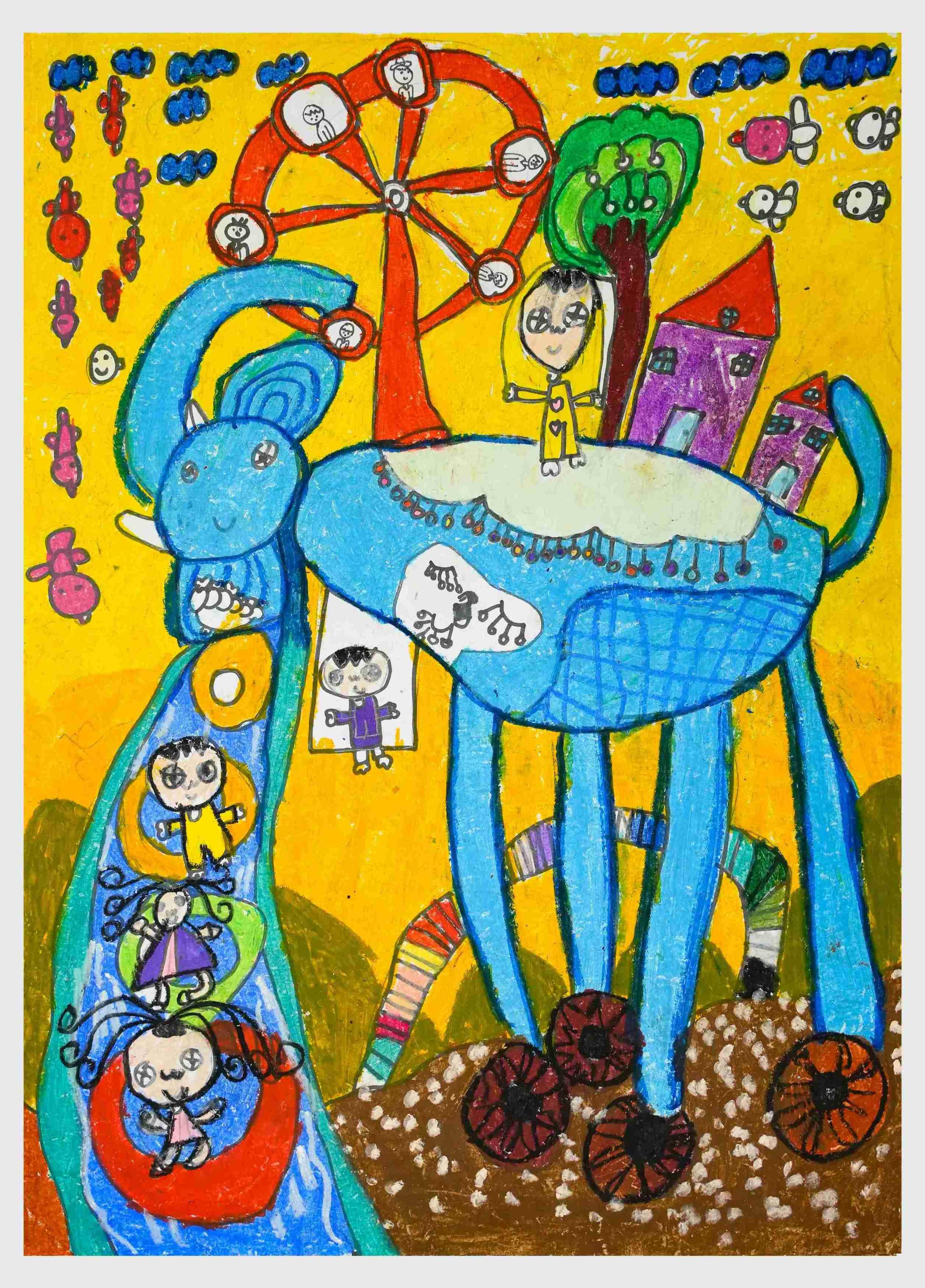 Siêu xe giải trí cho các bạn nhỏ vùng cao, các bạn nghèo khó khăn không có điều kiện được vui chơi giải trí