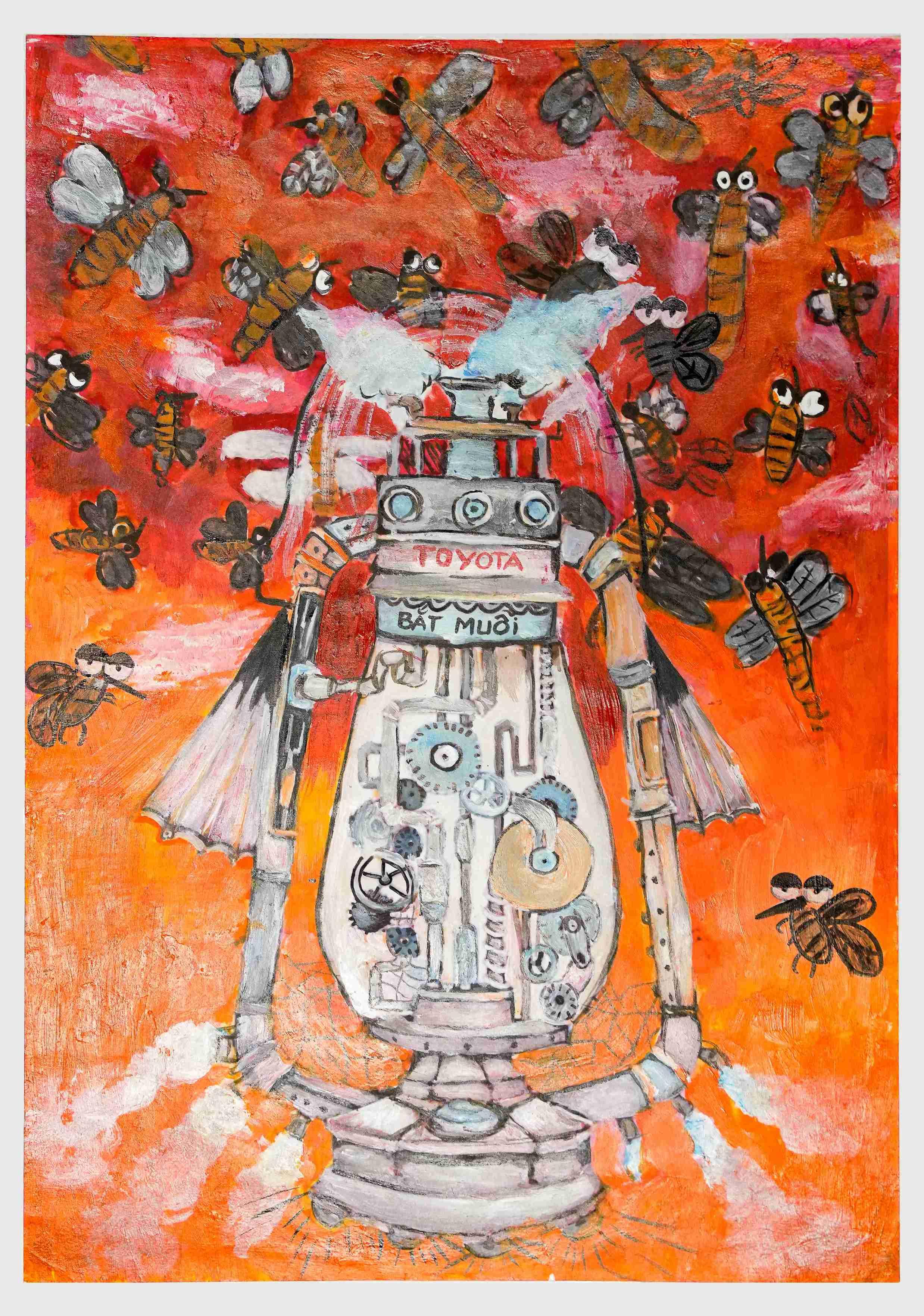 Toyota bắt muỗi và các côn trùng có hại