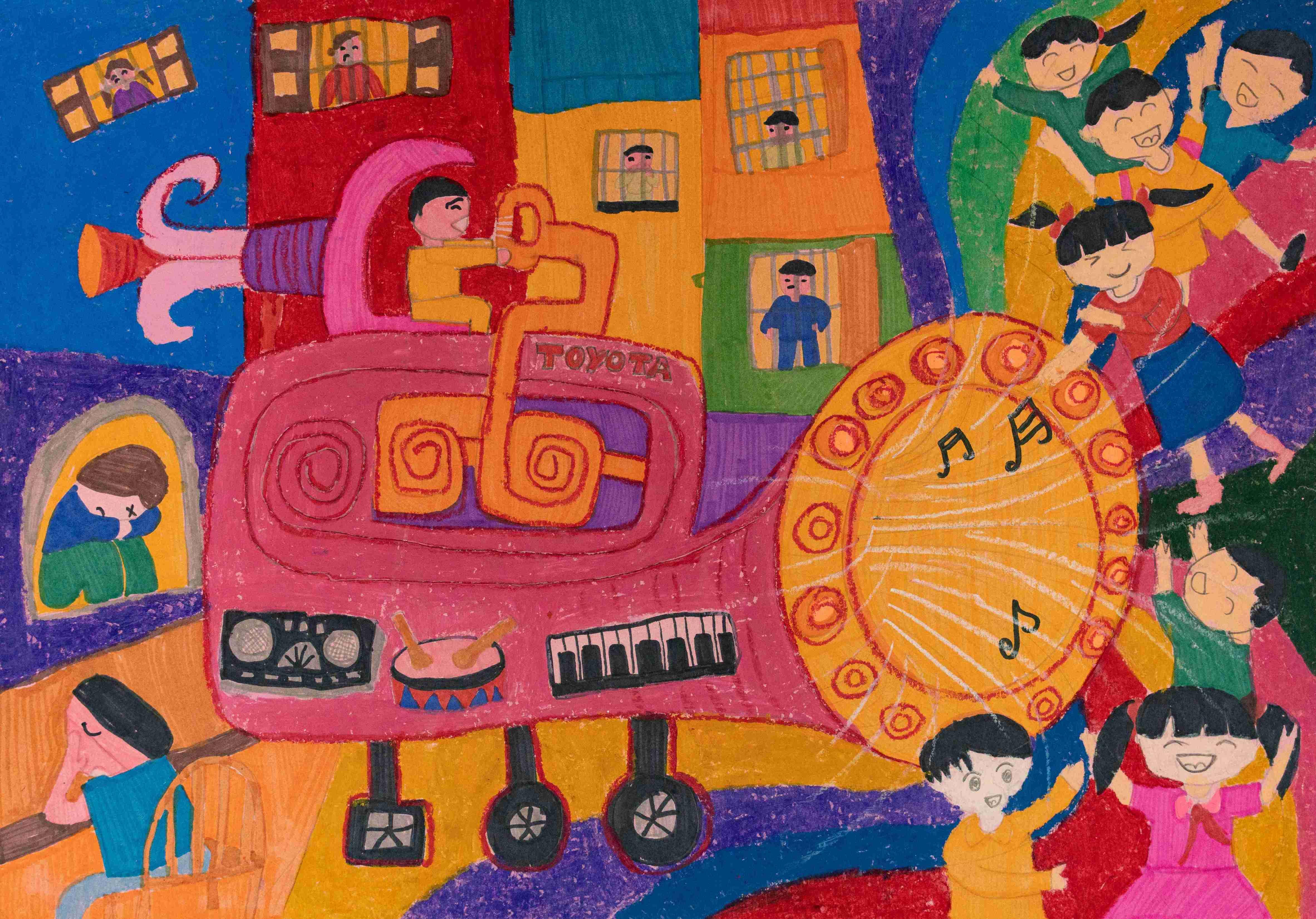 Toyota siêu thanh những nốt nhạc vui chữa lành vết thương