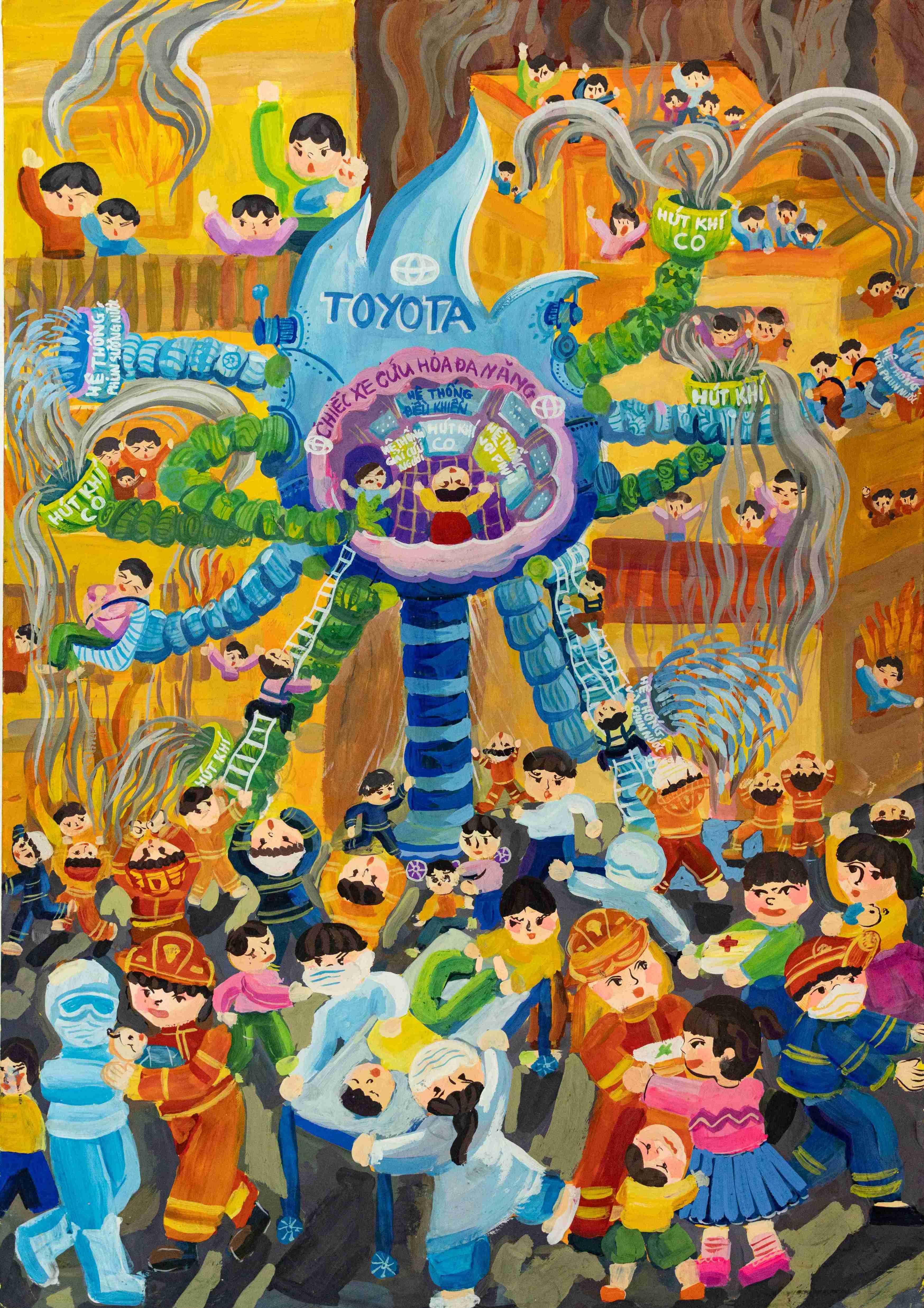 Ô tô cứu hỏa đa năng