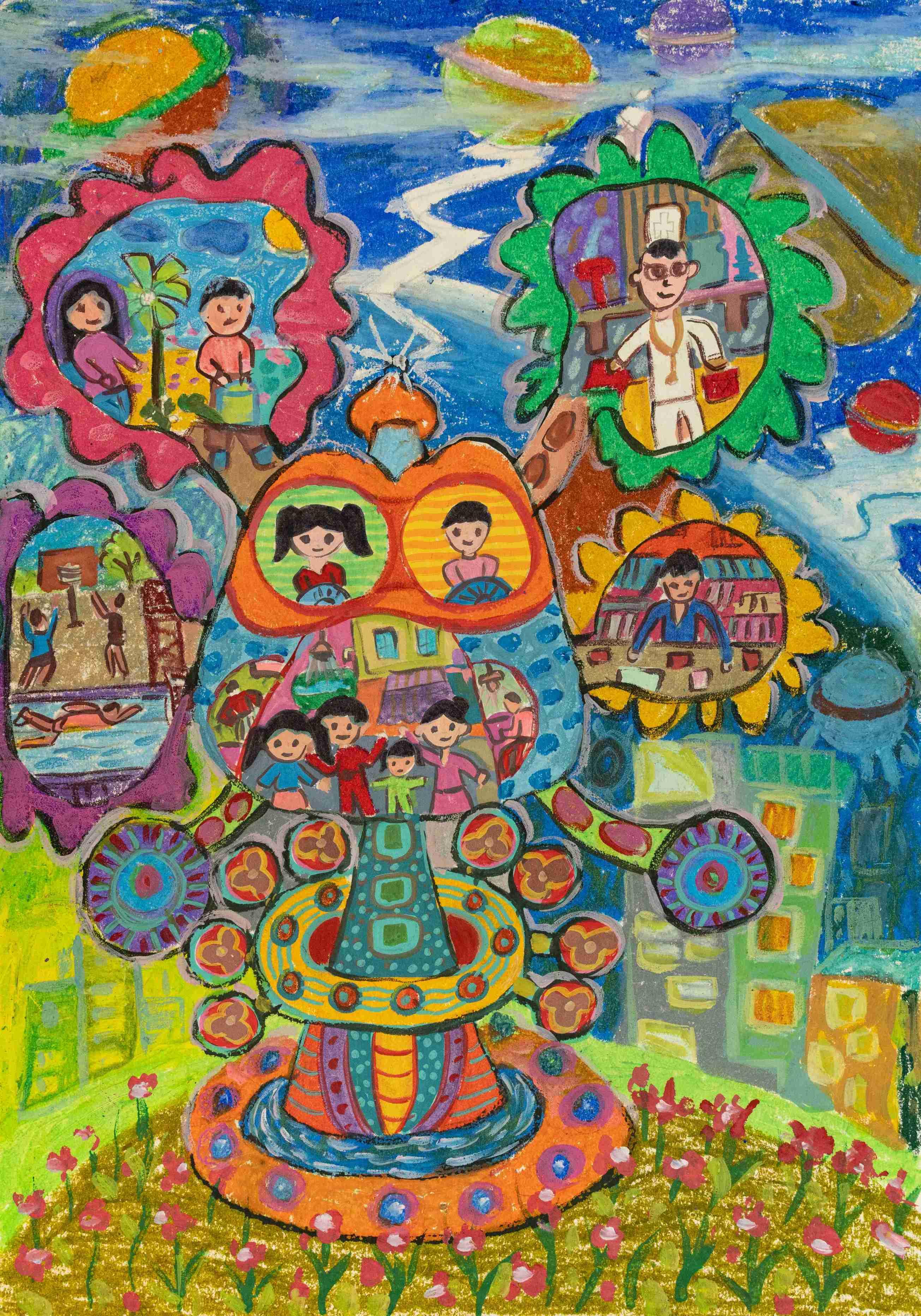 Ô tô Toyota xây dựng trường học "Smart School" kết nối với các hành tinh