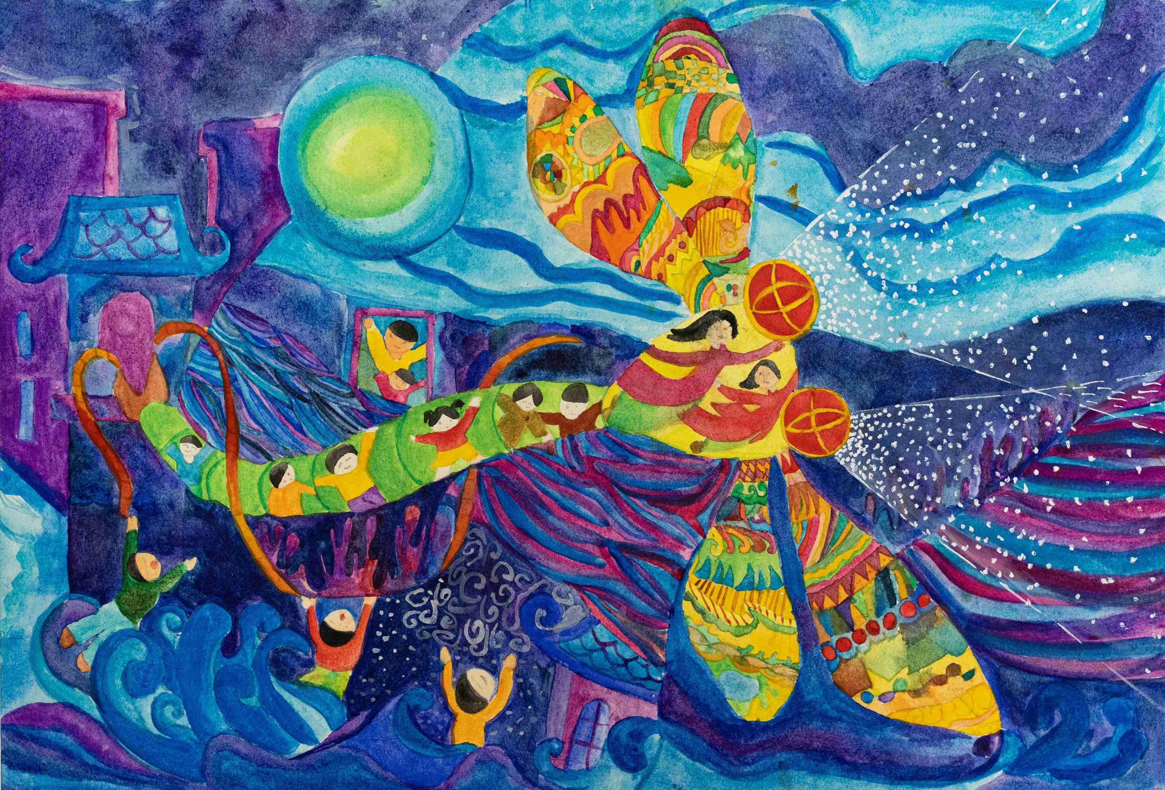 Toyota chuồn chuồn điều chỉnh khí hậu tạo ra những cơn mưa làm giảm nhiệt độ trái đất