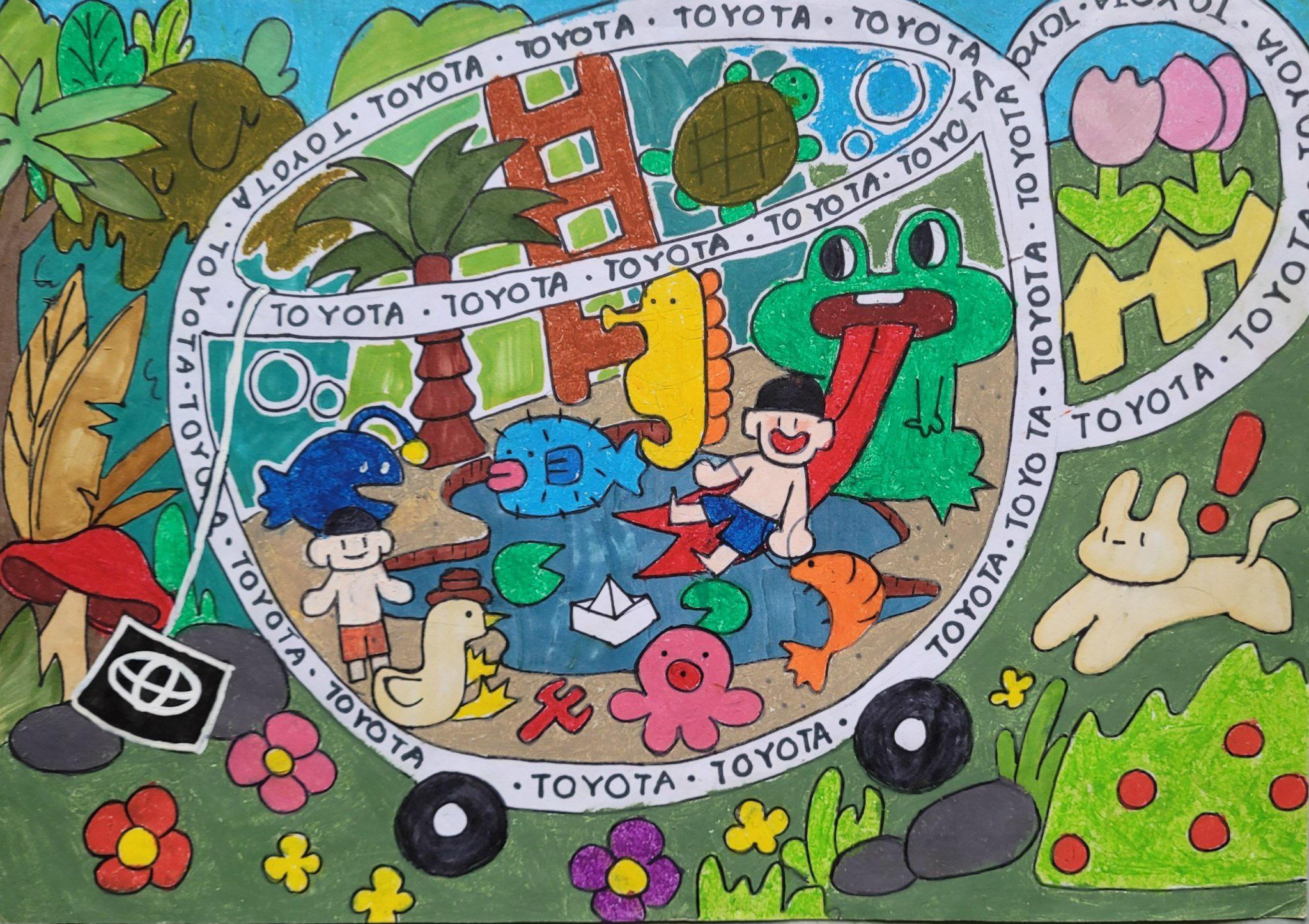 Toyota khu vui chơi giải trí di động cho trẻ em giúp giảm áp lực và căng thẳng sau những giờ học