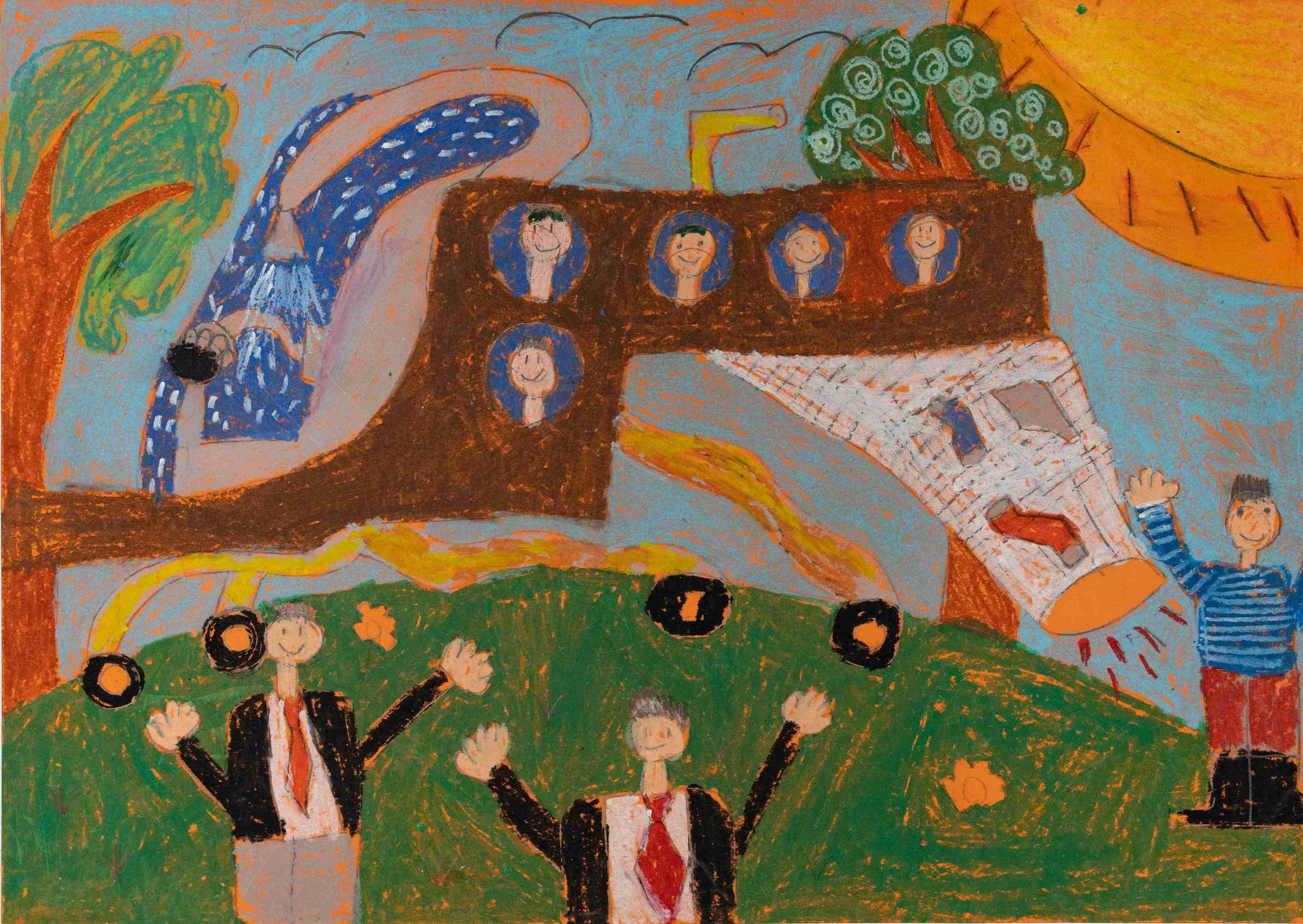 Xe khách tự làm sạch môi trường khi di chuyển