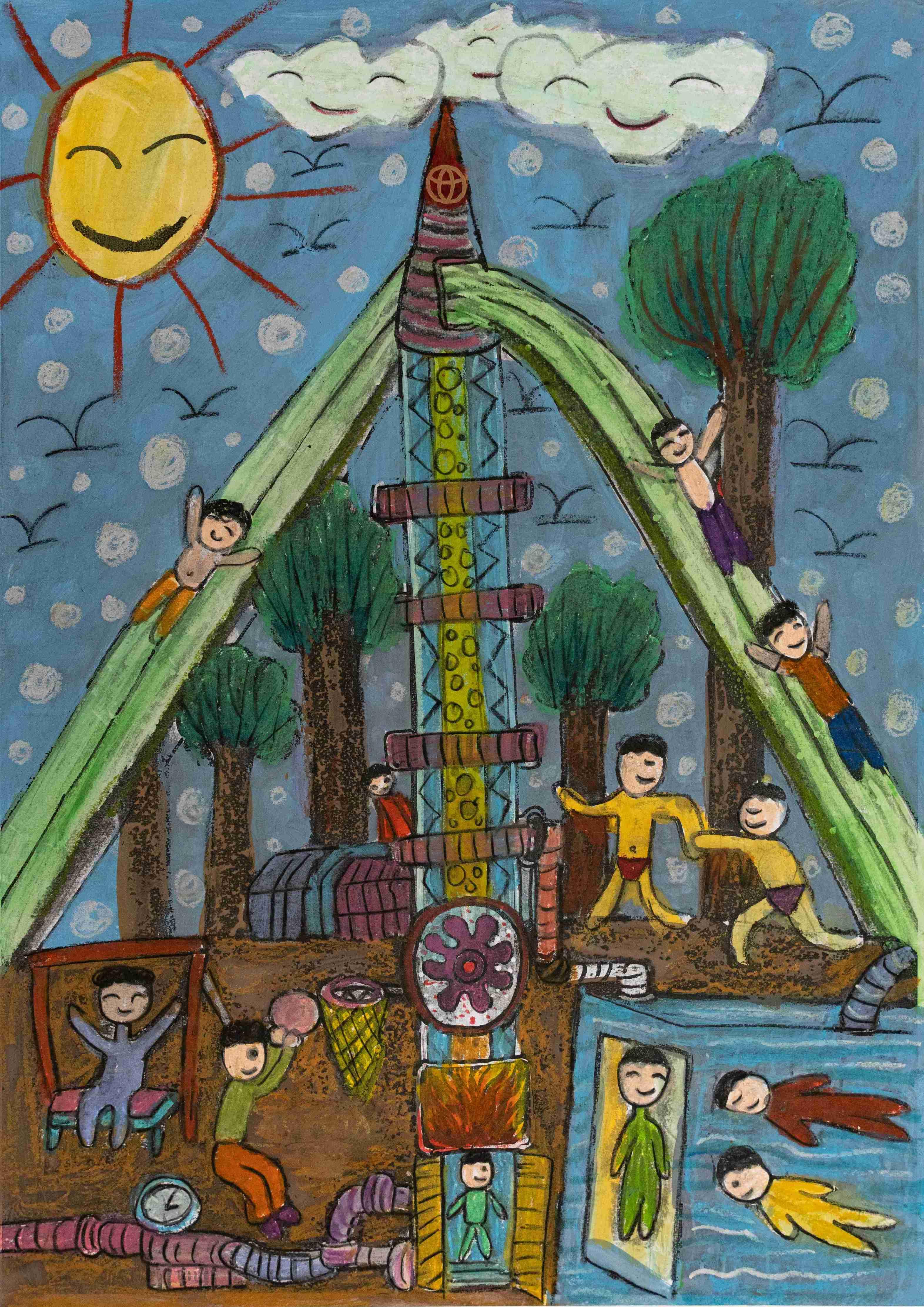 Toyota tạo nước khoáng và bùn dinh dưỡng thư giãn chữa bệnh cho con người chạy bằng năng lượng thiên nhiên