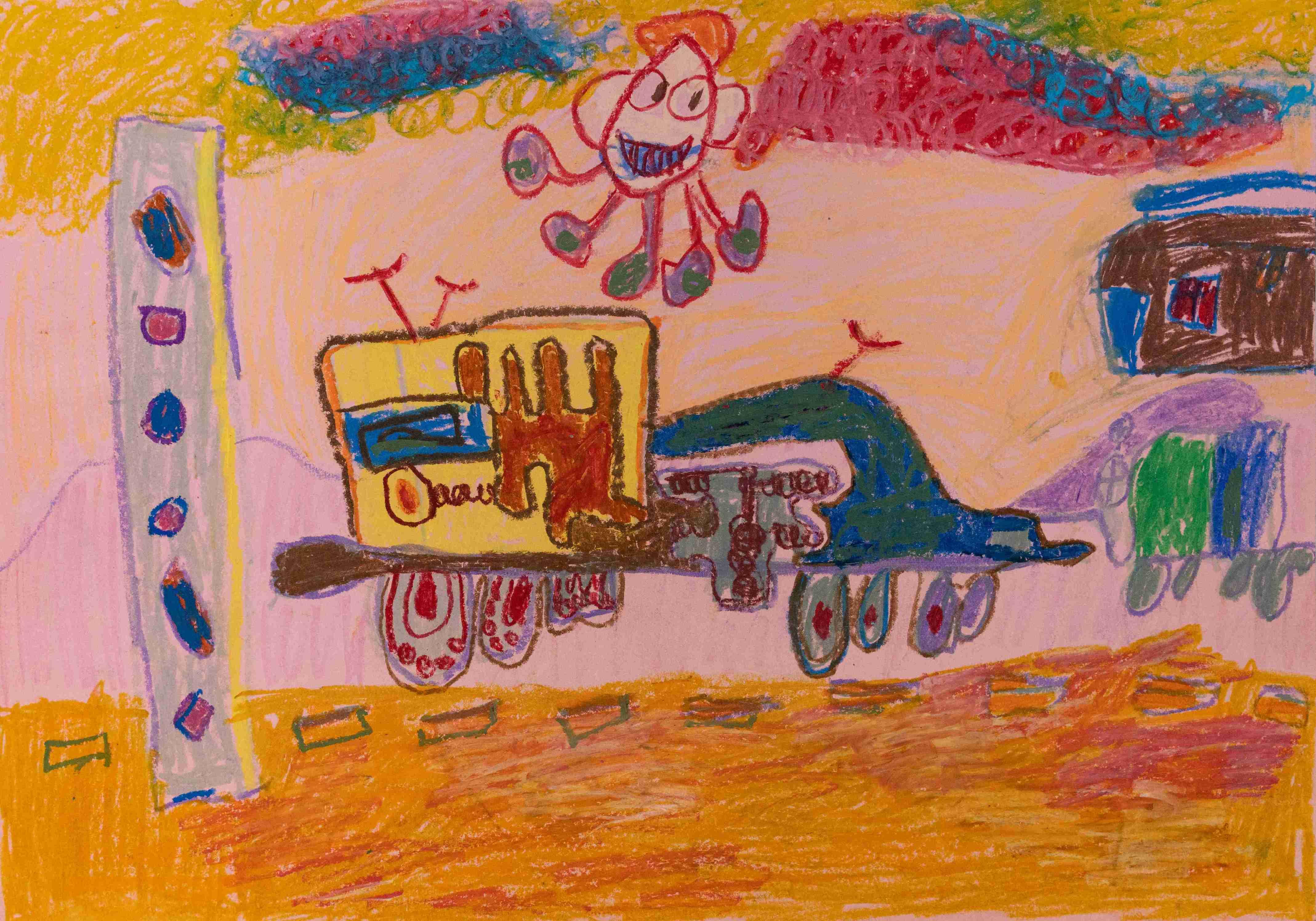 Xe thăm dò tìm kiếm tài nguyên trong lòng đất