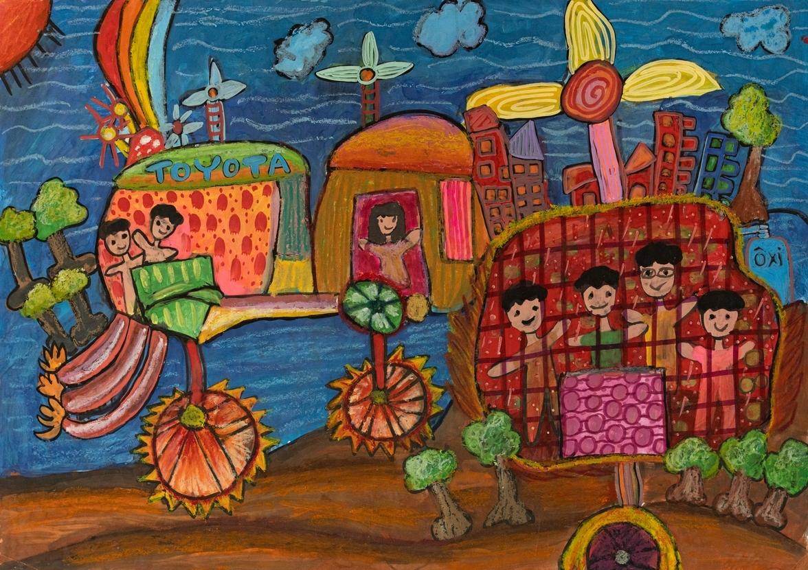 Ô tô tái chế rác thải xây dựng thành tấm chắn tiếng ồn đường cao tốc