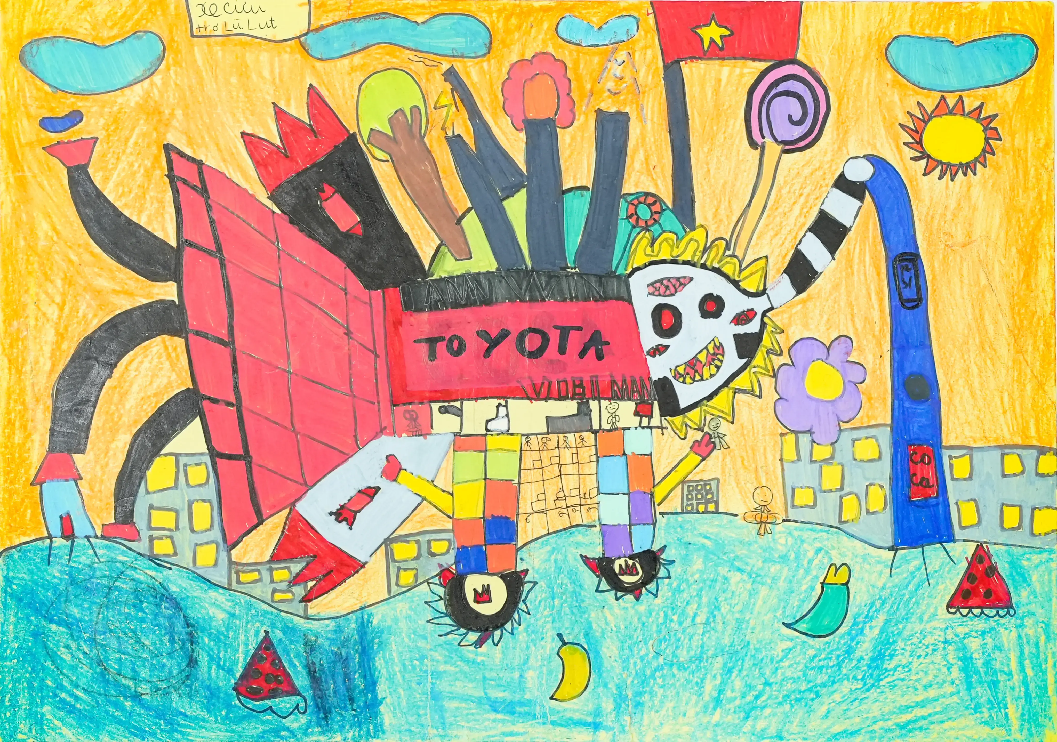 Xe Toyota cứu trợ lụt lội đa năng