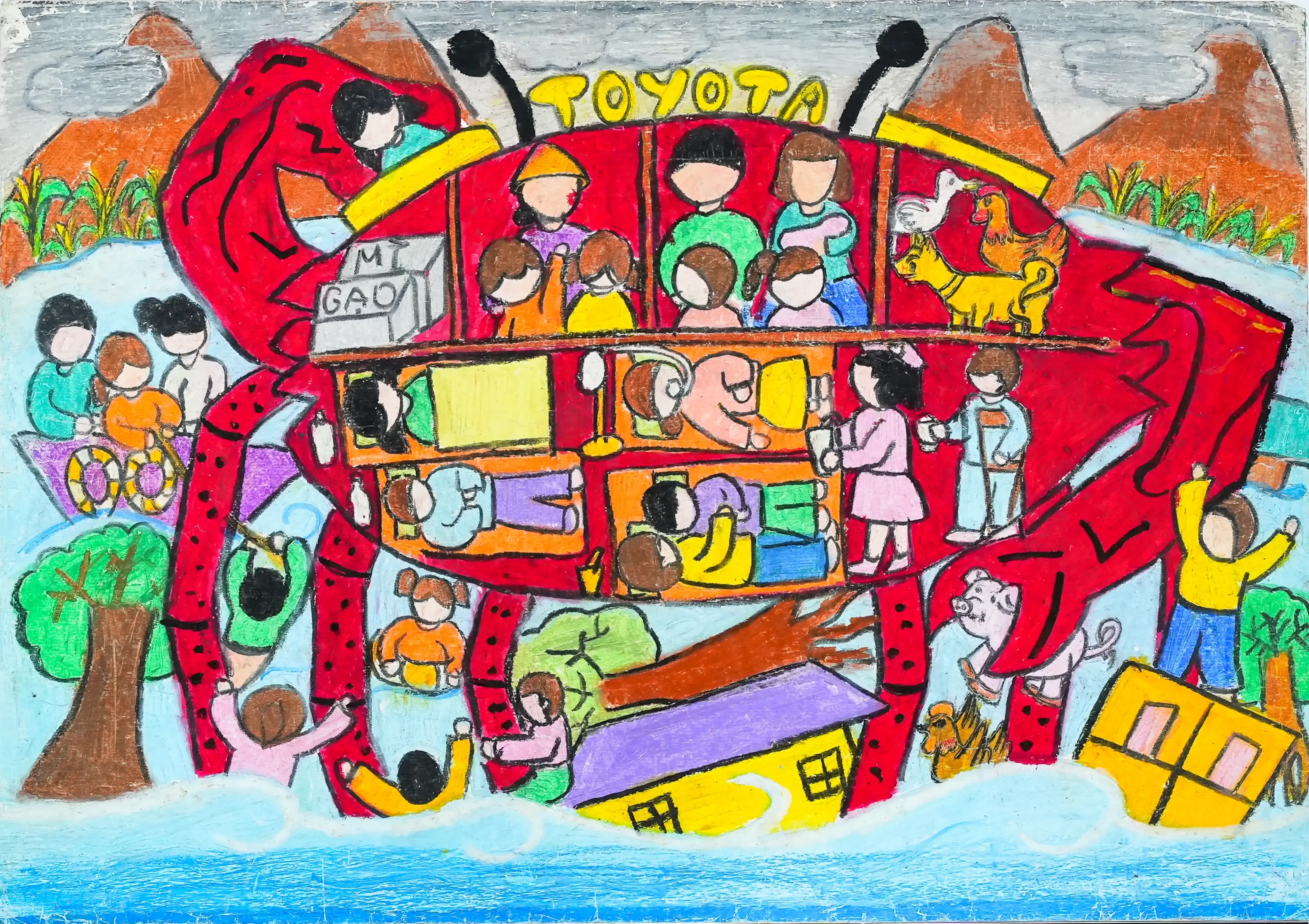 Ô tô Cua cứu hộ thông minh tạo ra các bàn tay máy siêu khỏe, tìm kiếm và cứu hộ nạn nhân một cách nhanh nhất và an toàn nhất