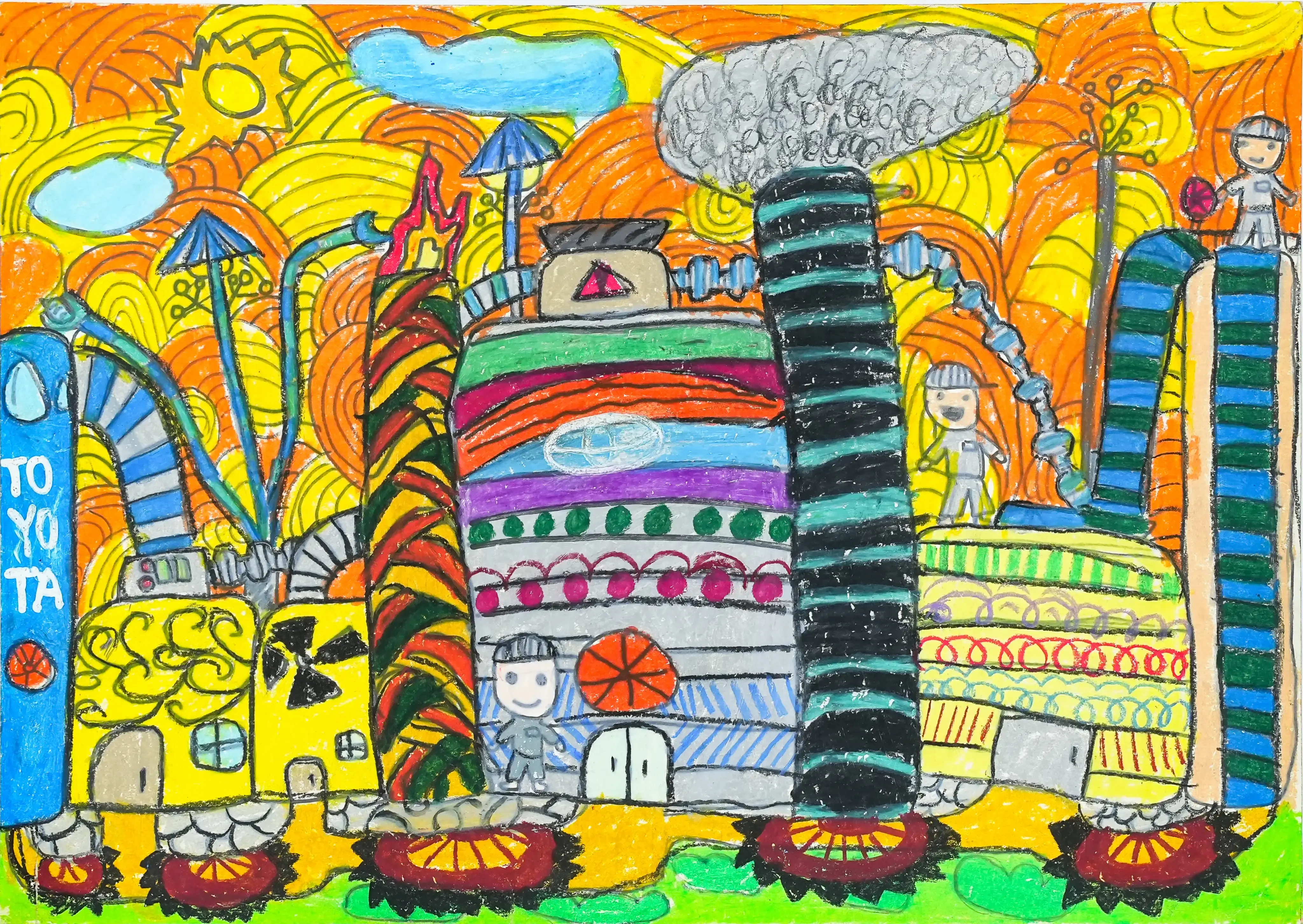 Xe Toyota giảm nhiệt độ nóng của trái đất