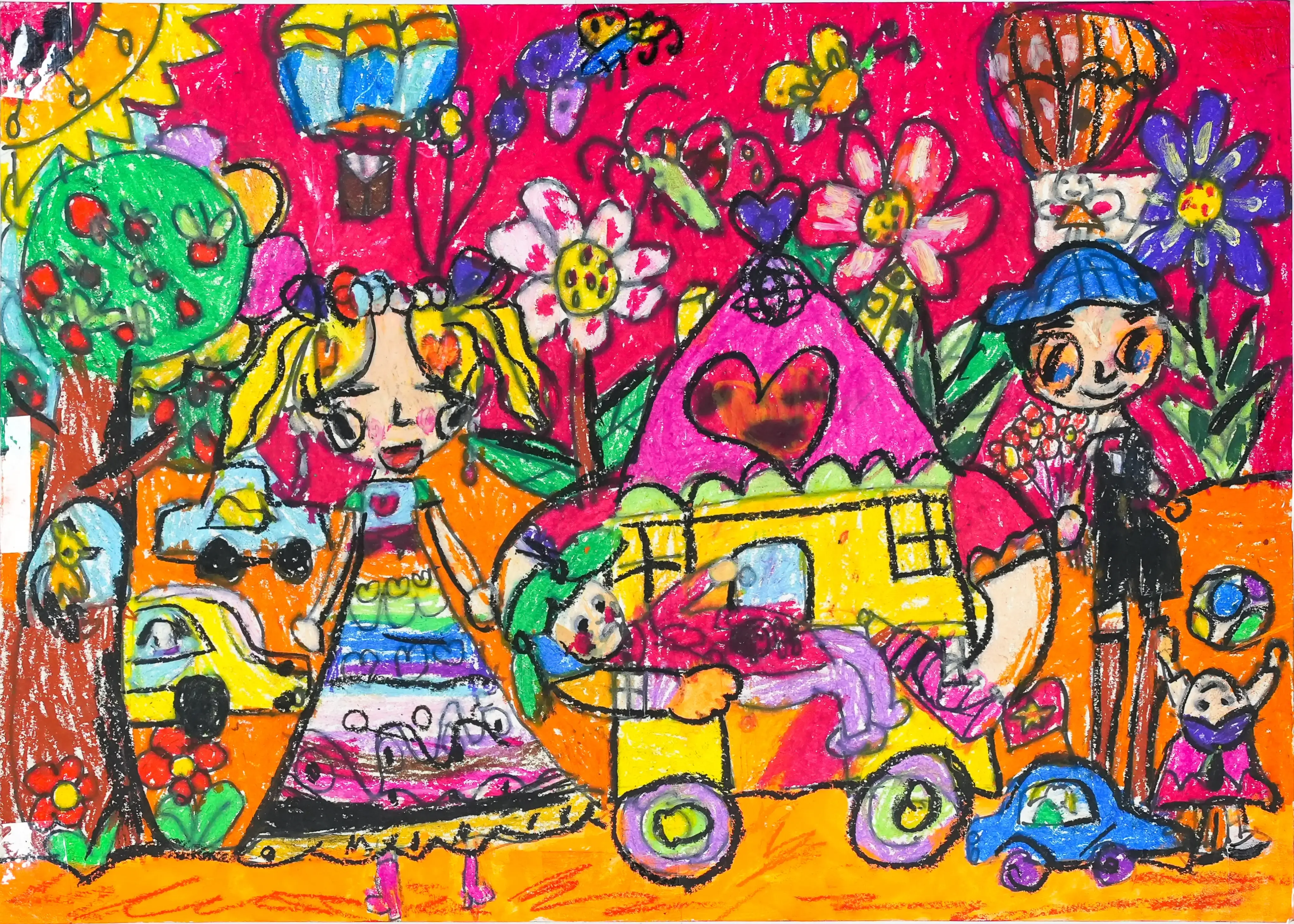 Ô tô nhà di động nhanh chóng giúp đỡ các bạn nhỏ bị bỏ rơi, mồ côi bố mẹ