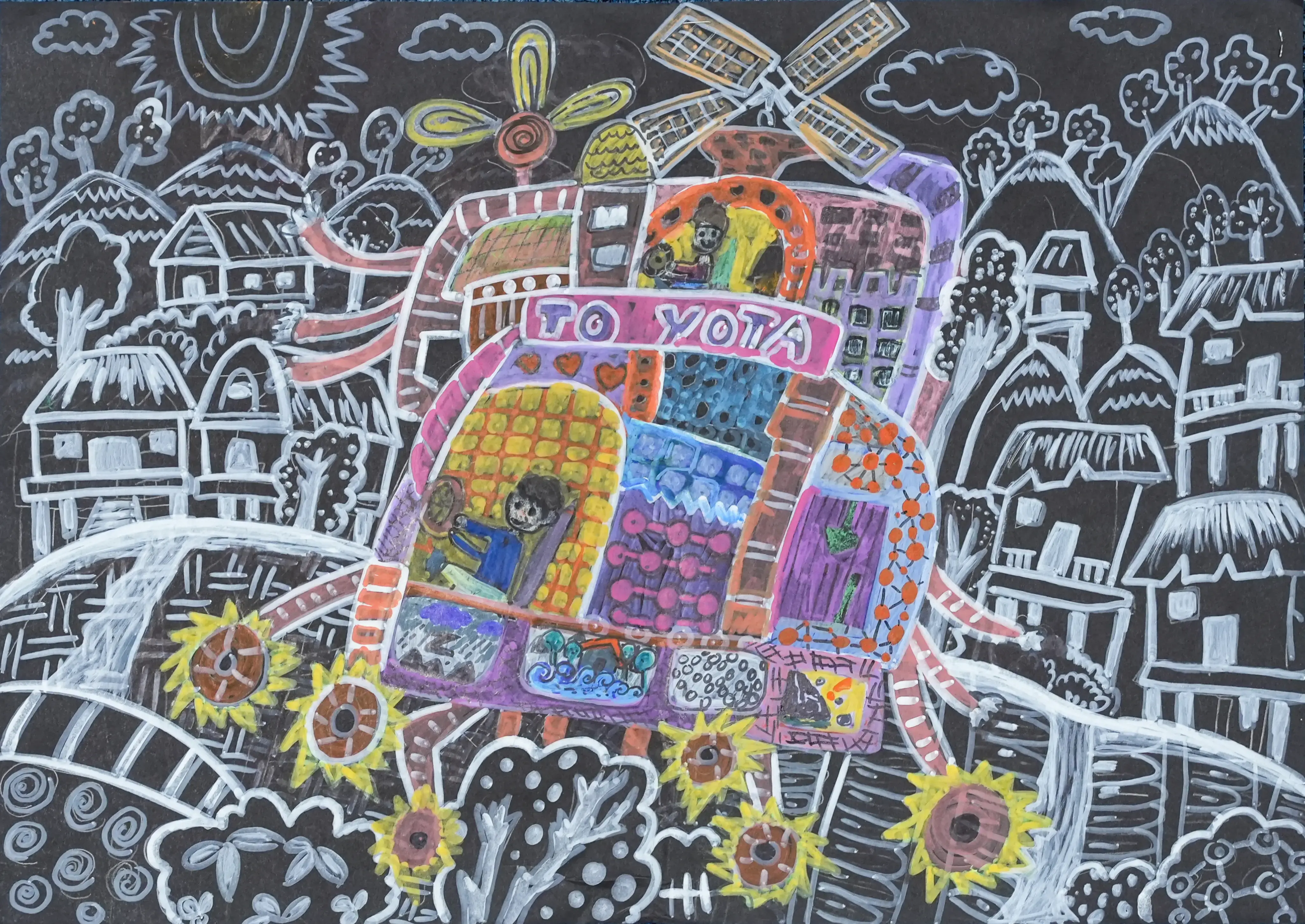 Ô tô thám hiểm đồi núi phát tín hiệu cảnh báo sạt lở đất khuyến cáo an toàn cho người dân