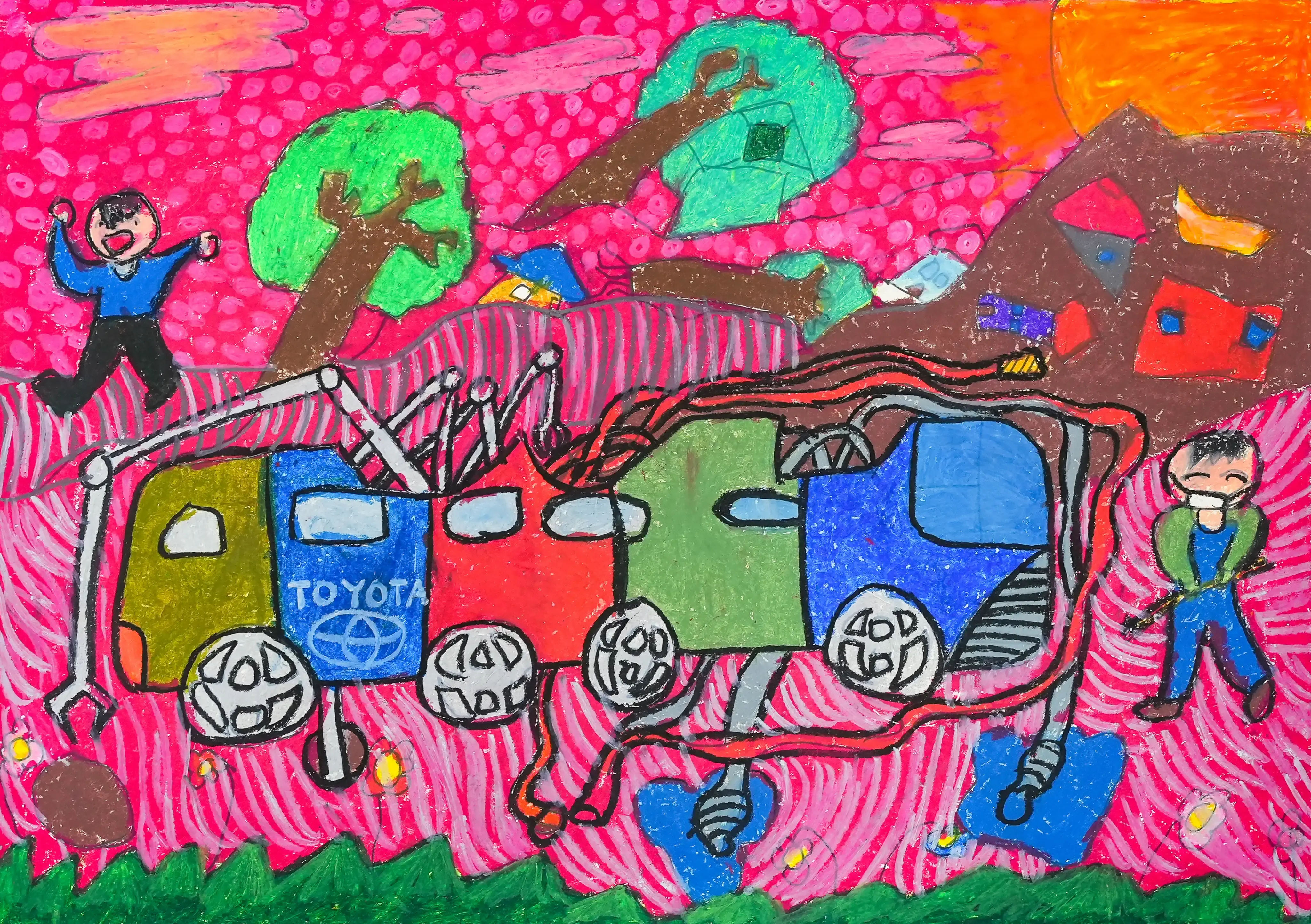 Toyota chống sạt lở núi, đồi, bờ đê