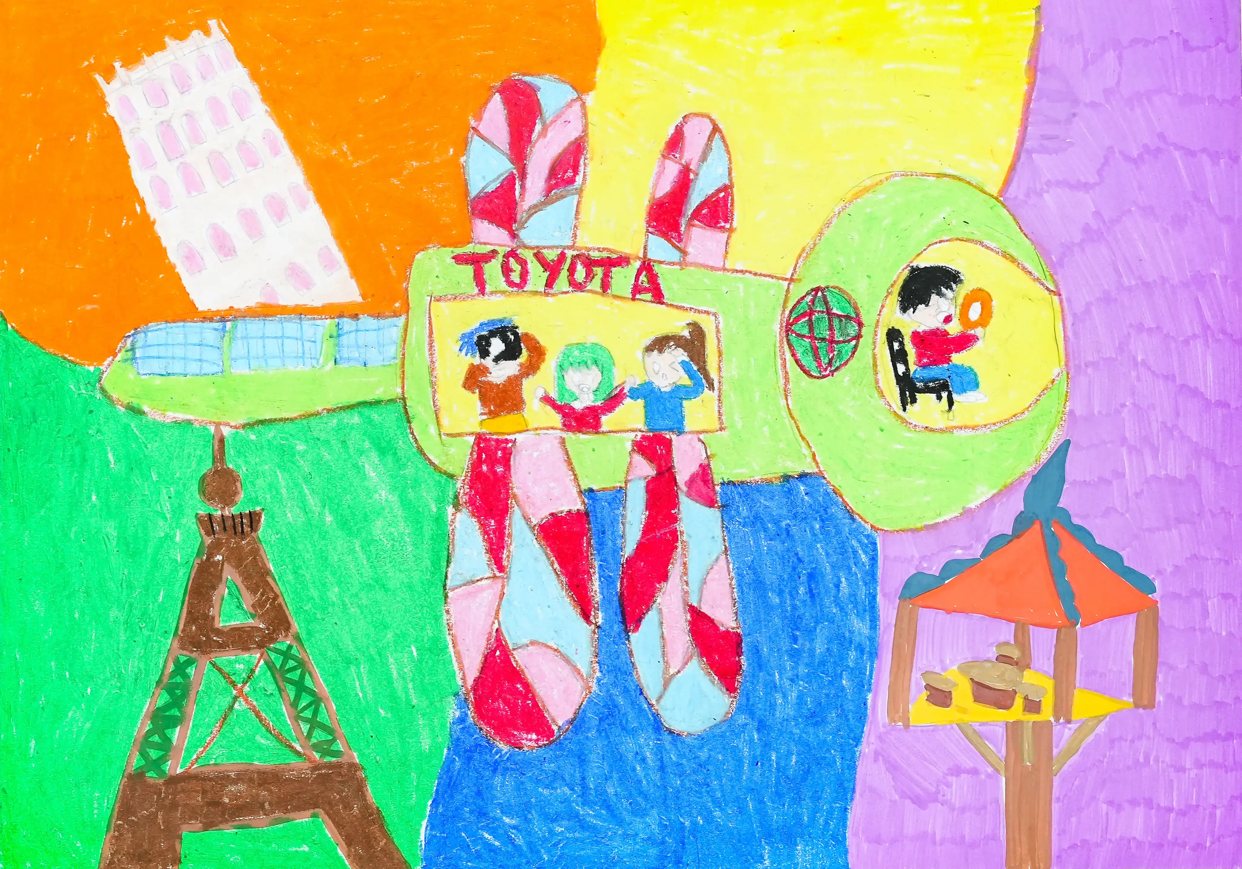 Chiếc xe ô tô du lịch vòng quanh thế giới