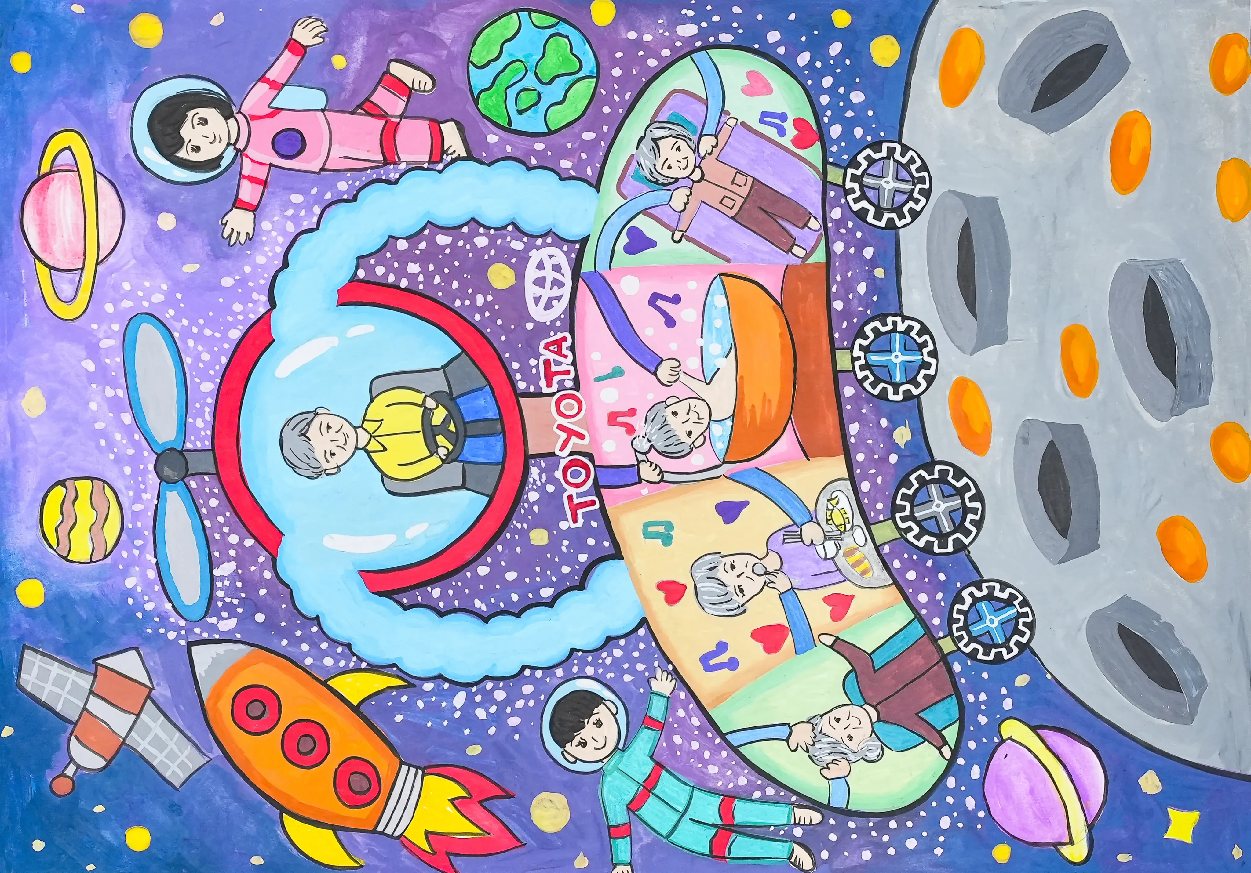 Ô tô du lịch vũ trụ, kết hợp chữa bệnh, nghĩ dưỡng dành cho người cao tuổi