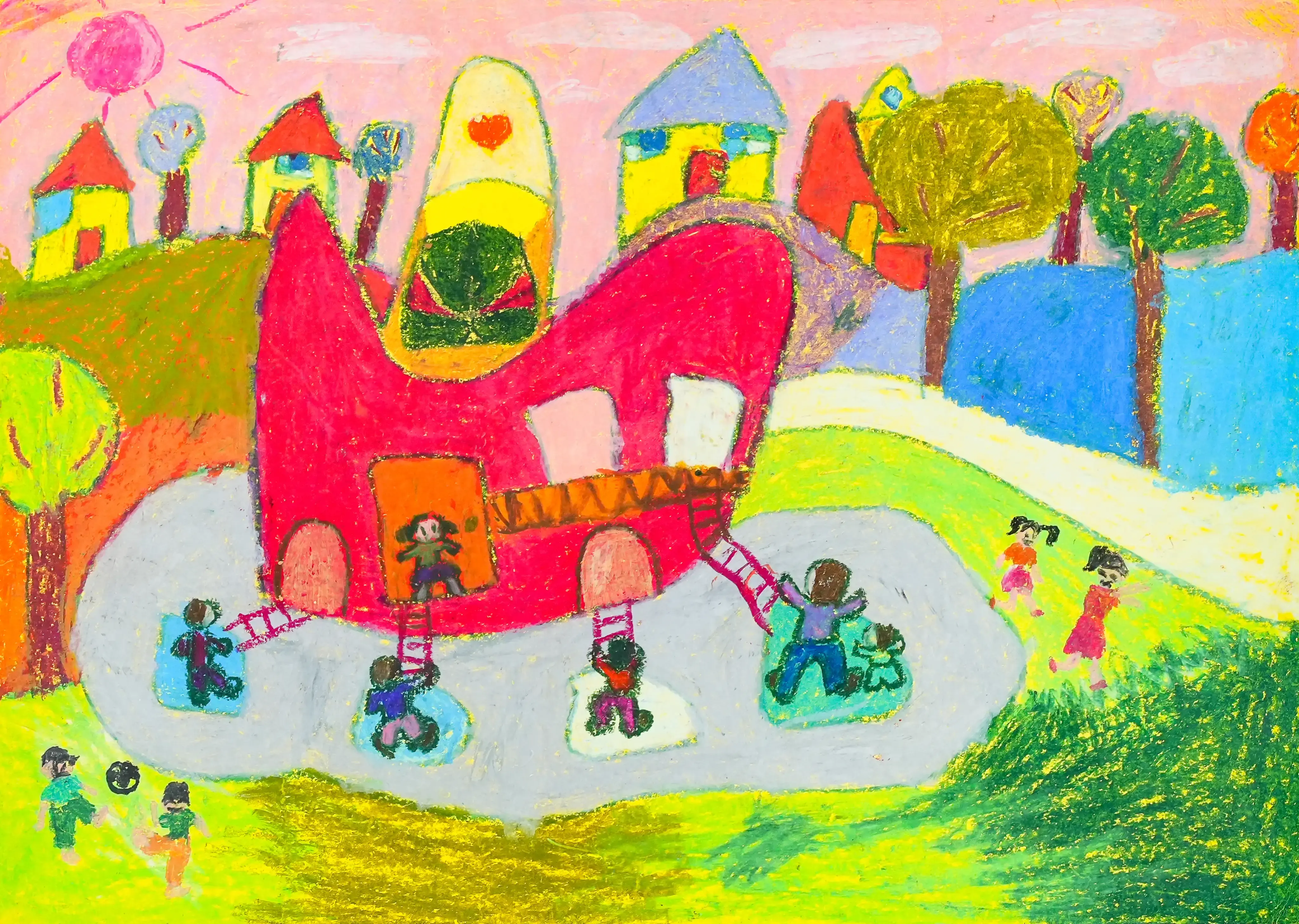 Chiếc xe bánh ngọt thiên nhiên mang niềm vui hạnh phúc cho trẻ em bằng công nghệ AI