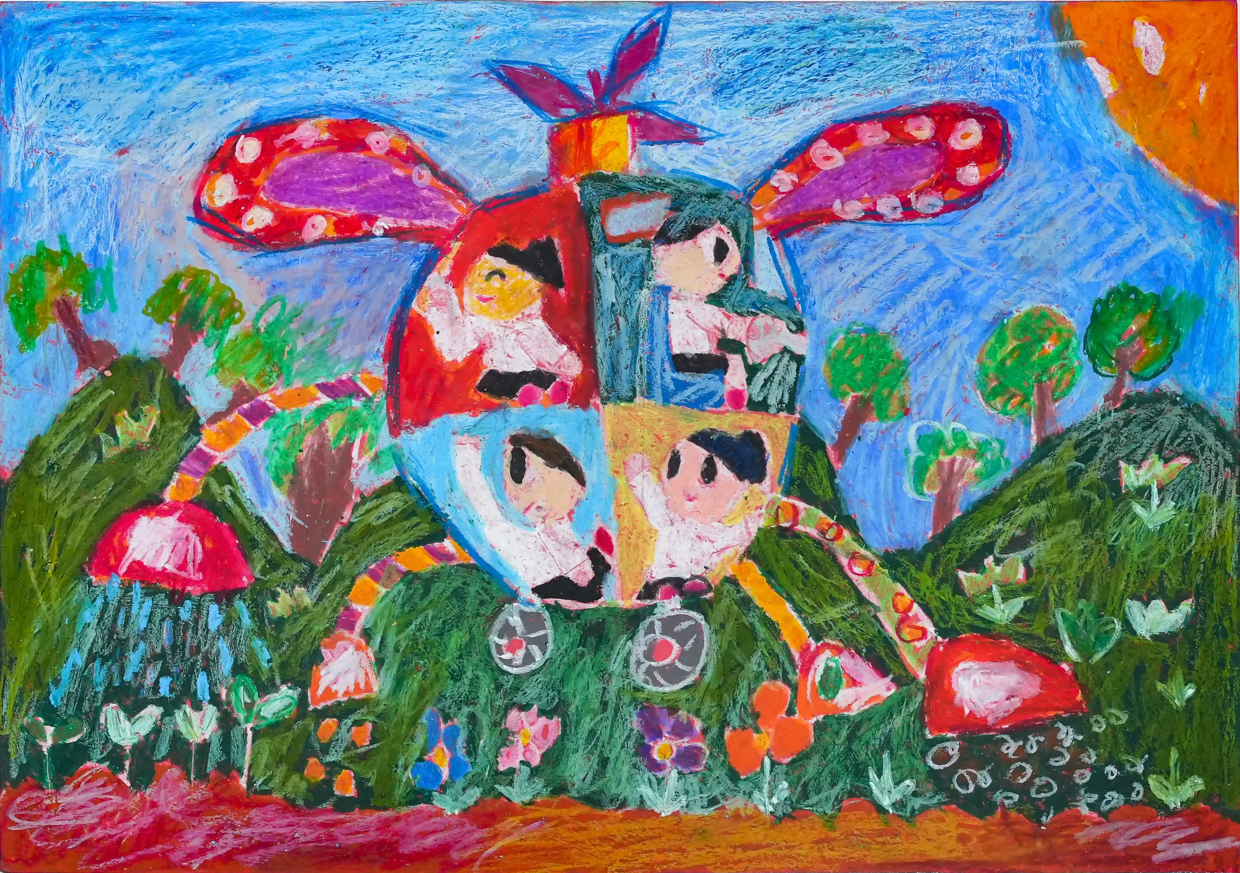 Toyota hút bụi - lọc không khí và tạo ra những trận mưa chữa cháy rừng và cho những vùng khô hạn giúp cho cây cối mùa màng luôn xanh tốt