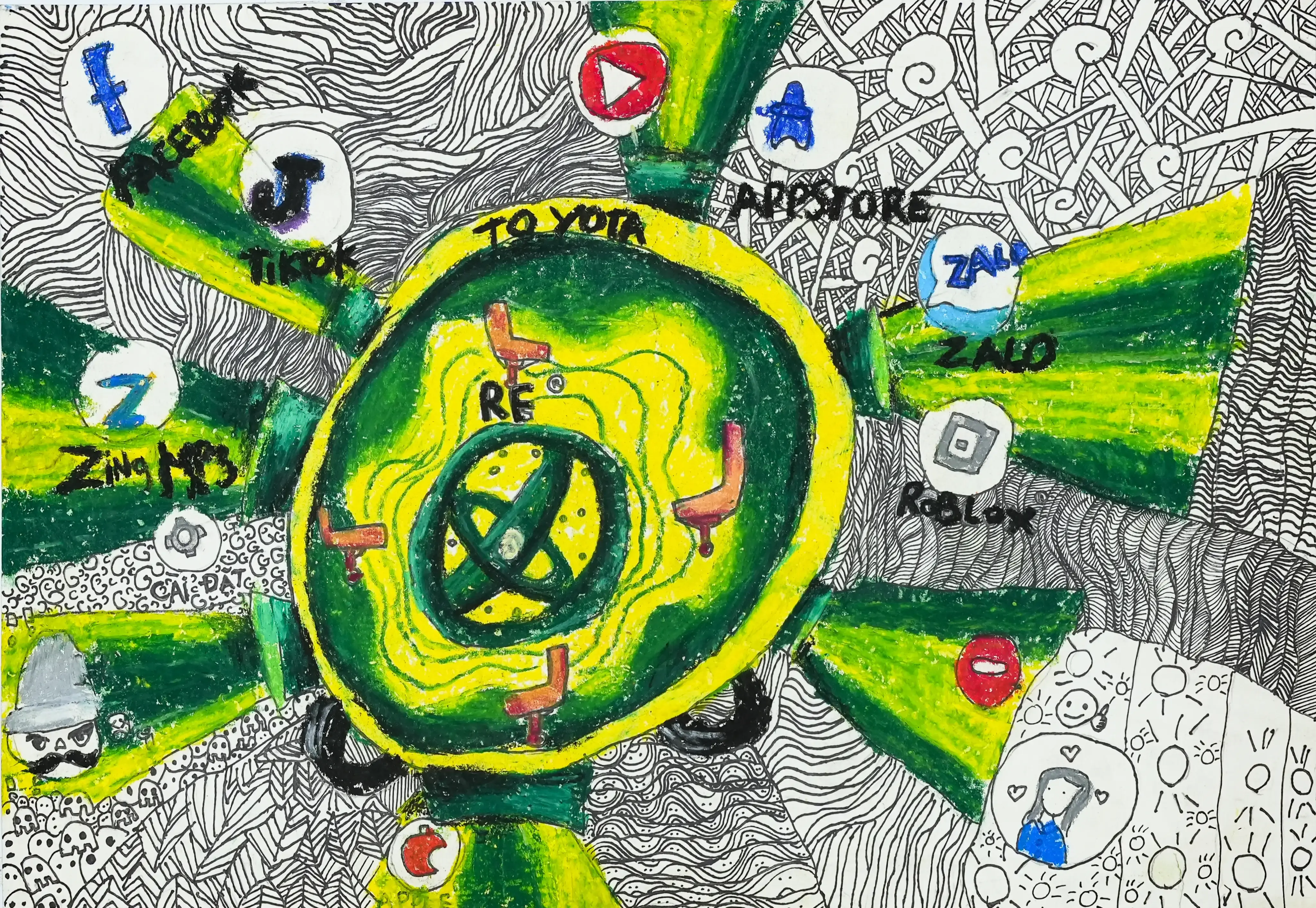 Ô tô Toyota - Ô tô vi mạch siêu nhỏ chặn, quét virut có hại tấn công các phần mềm