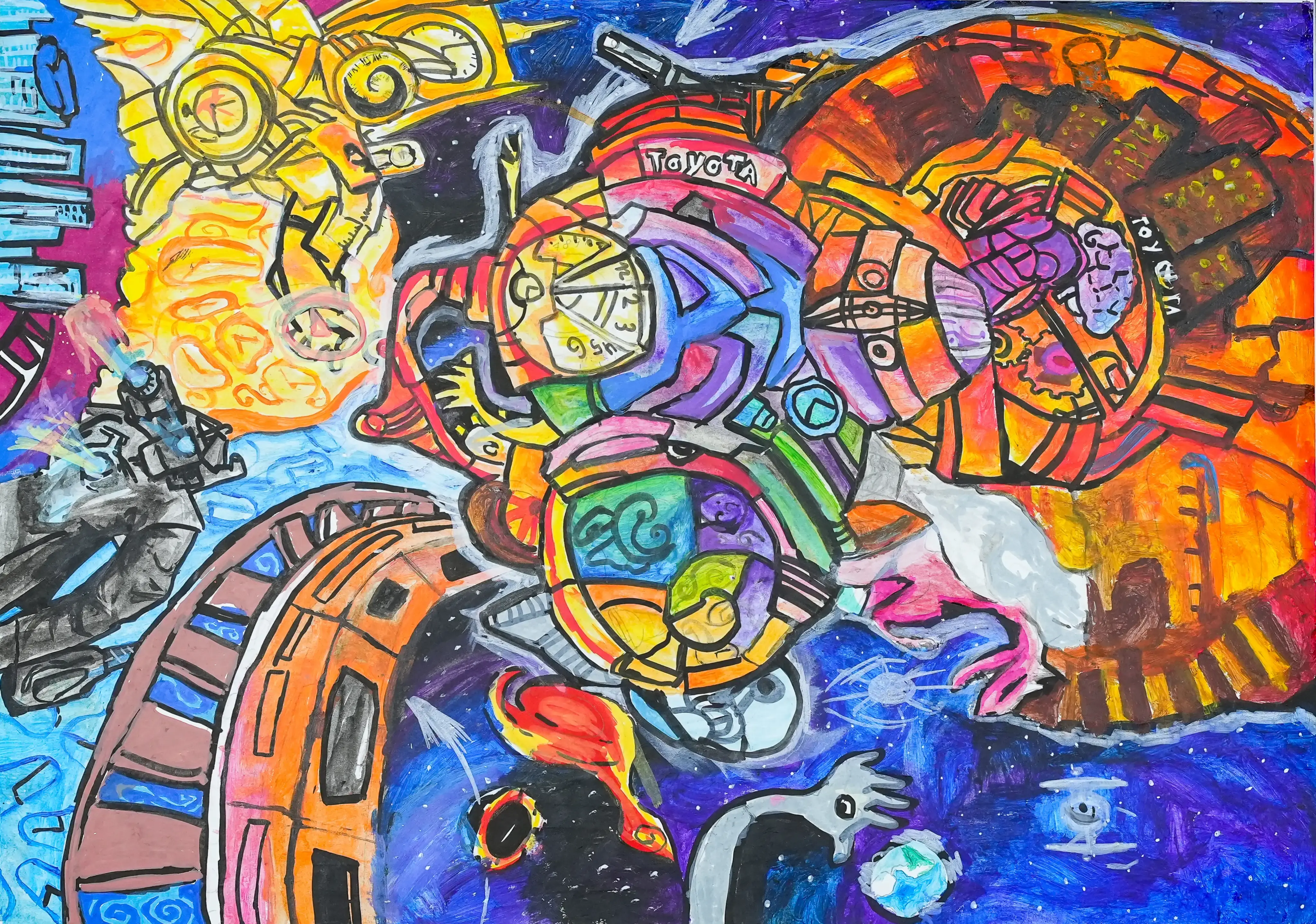 Siêu xe Toyota xuyên không gian, thời gian