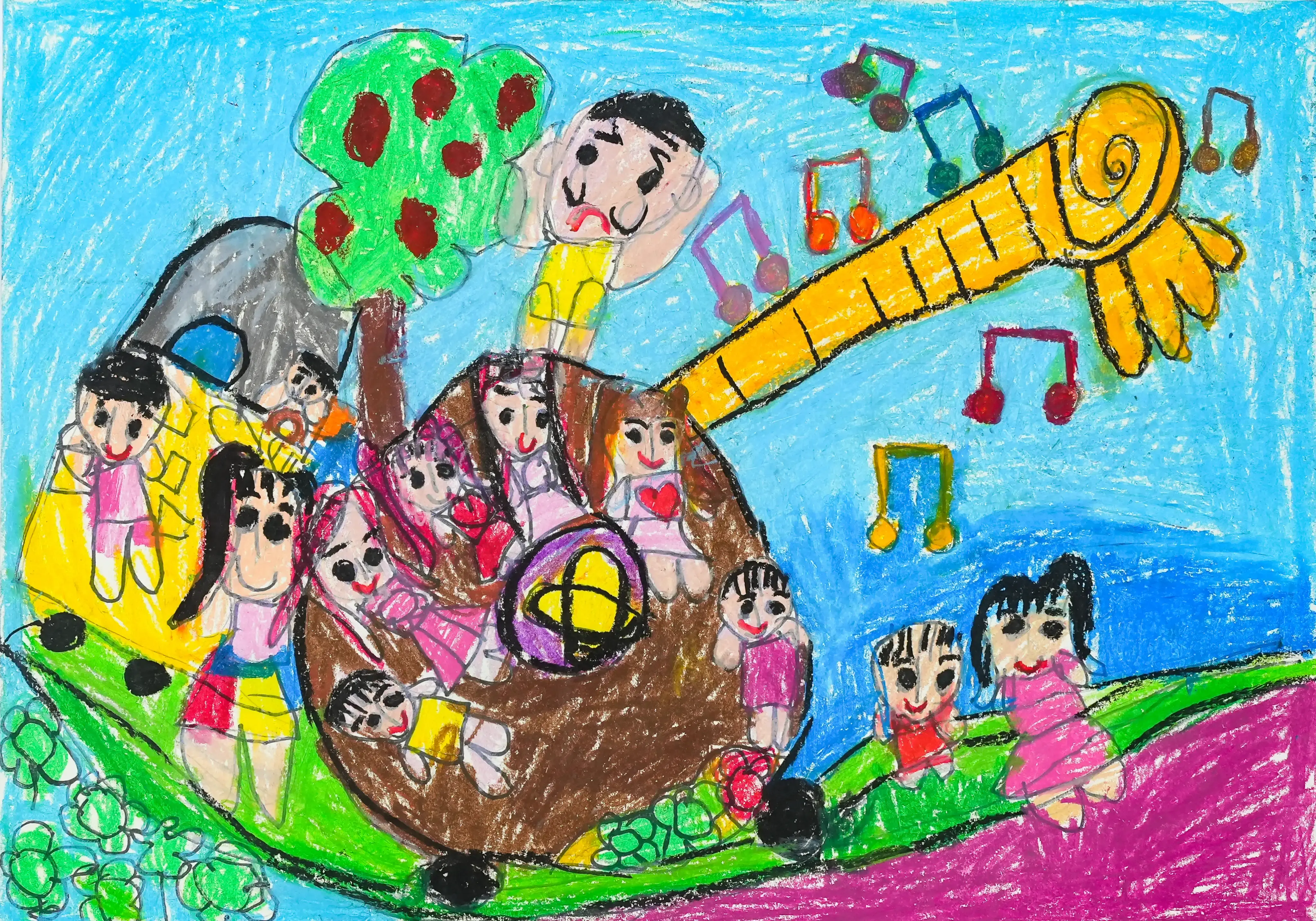 Xe nhạc cụ phát hiện và chữa trị bằng âm nhạc cho trẻ bị tăng động, tự kỷ