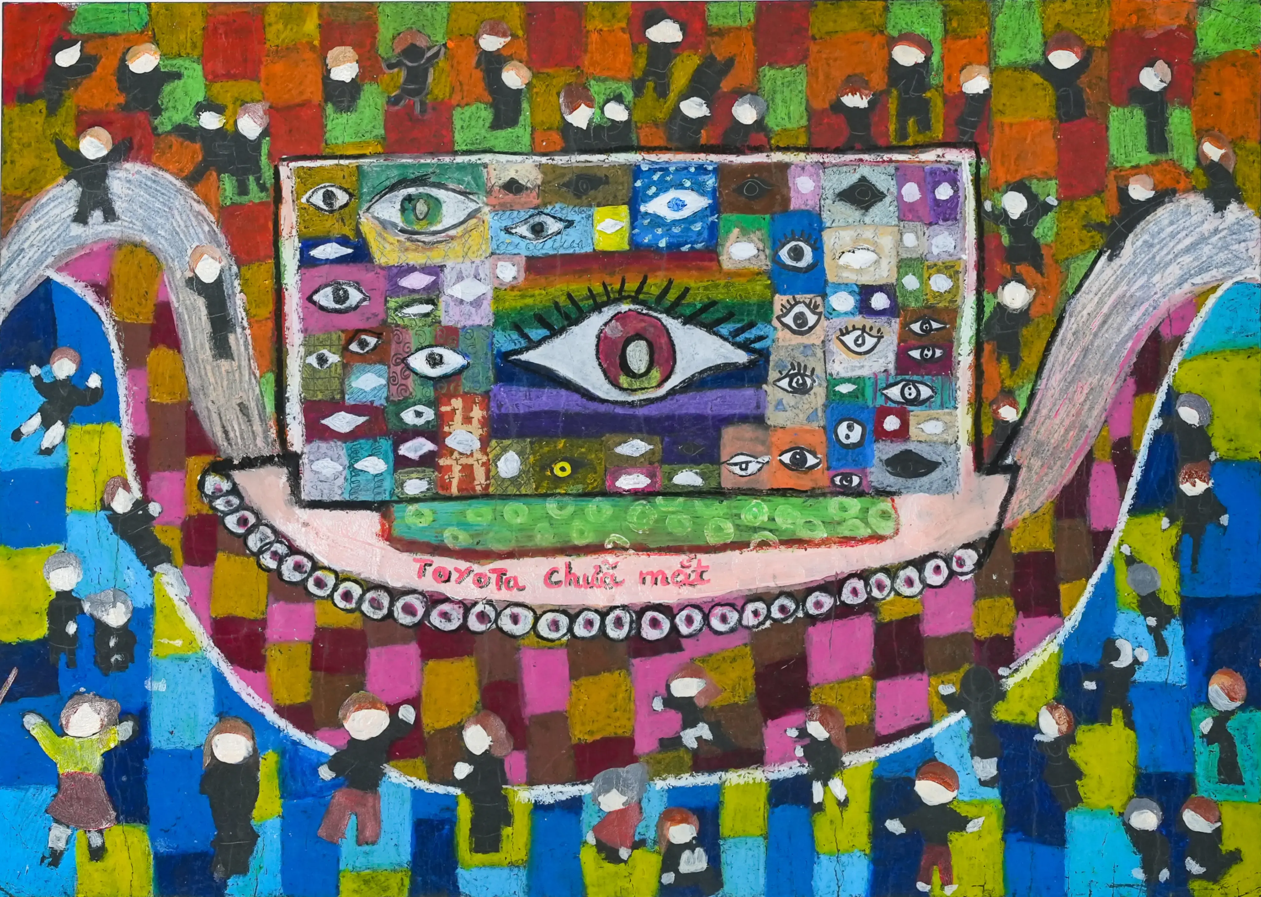 Chiếc xe Toyota chữa mắt đa năng, có chức năng phân tích tình trạng mắt của từng người để điều trị siêu tốc mà không bị tái phát