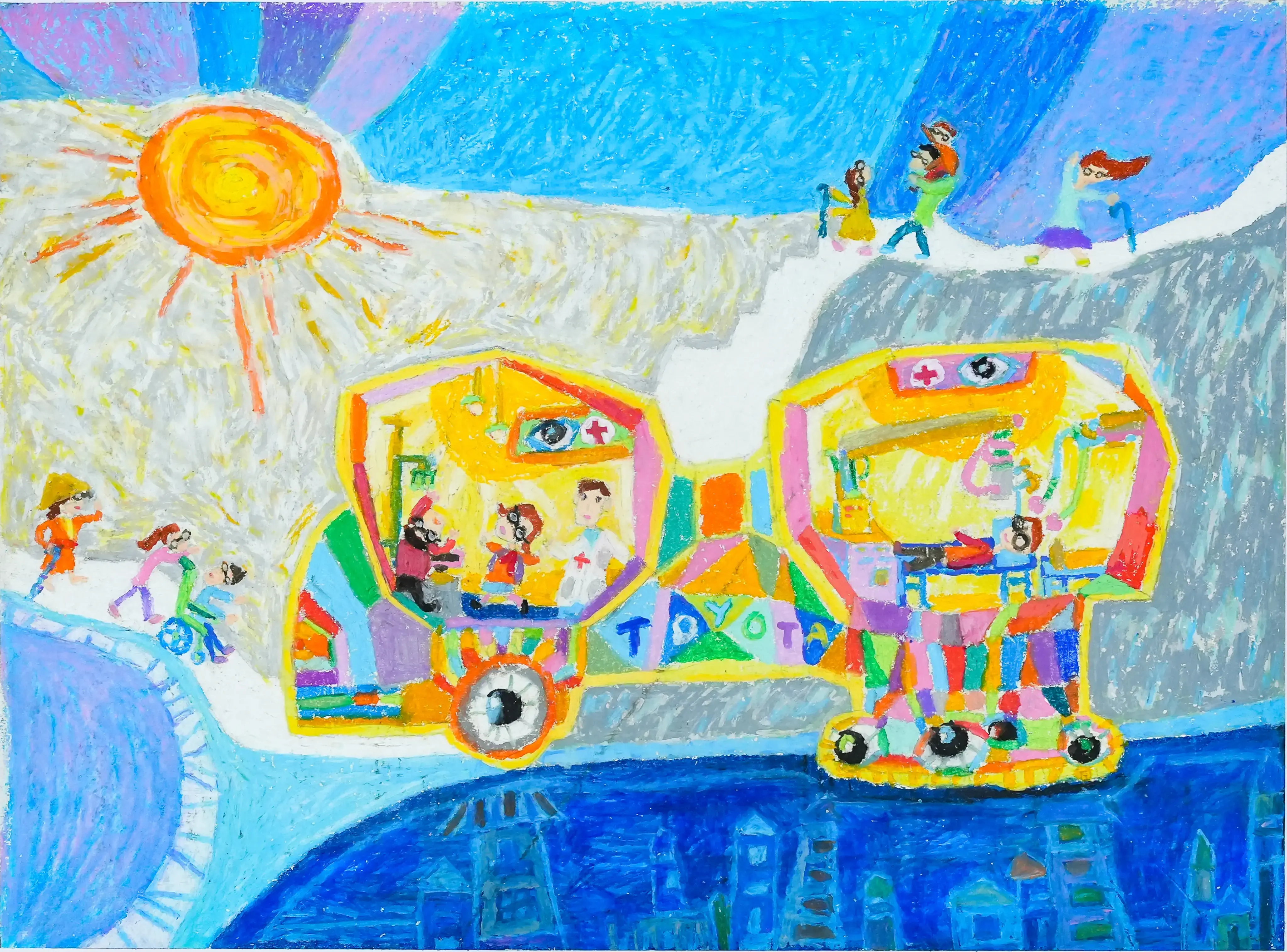 Xe ô tô mắt sáng sử dụng năng lượng mặt trời, đi khắp mọi nơi để chữa khỏi các bệnh về mắt cho mọi người