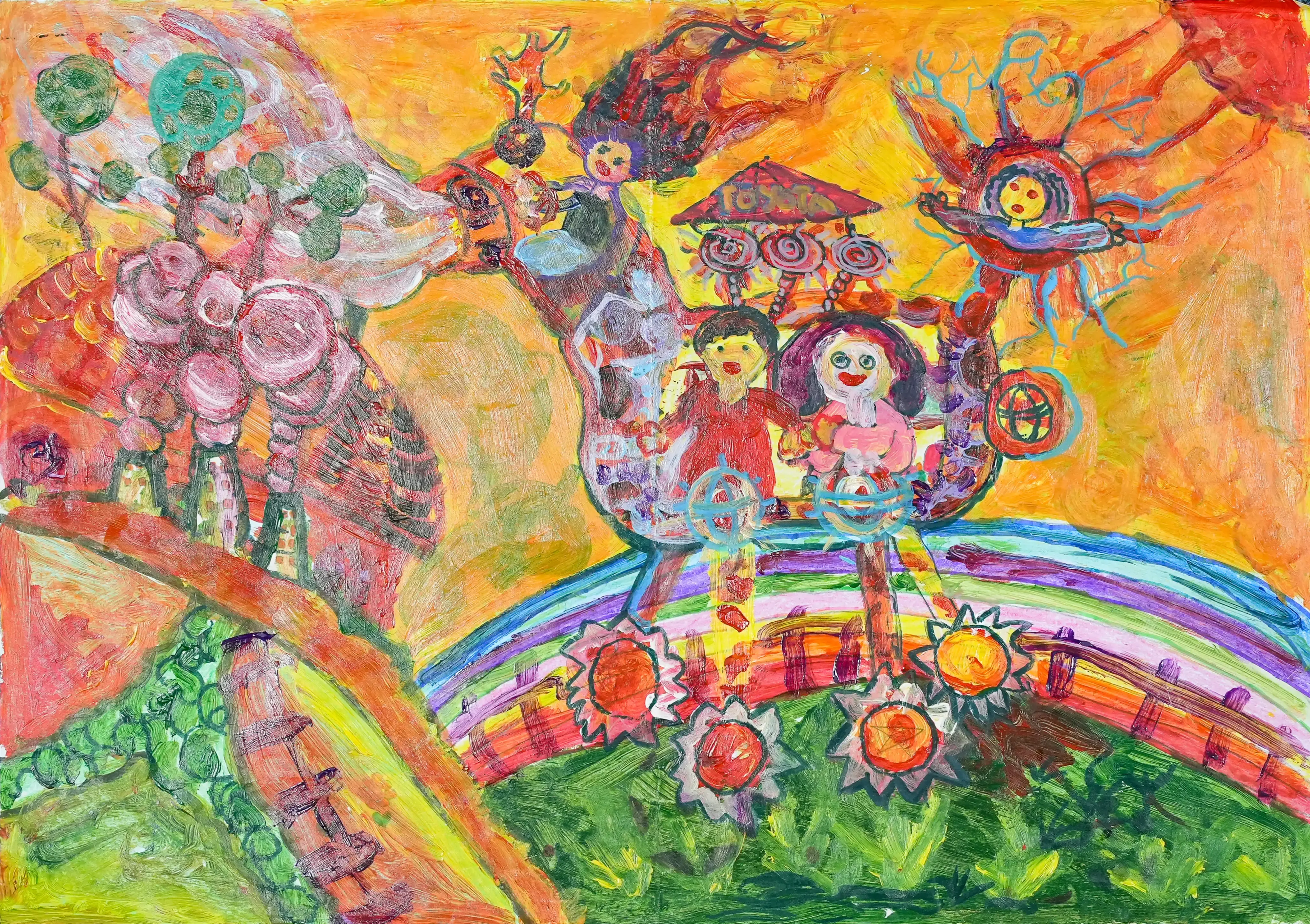 Xe ô tô hình ngựa - tái tạo môi trường xanh