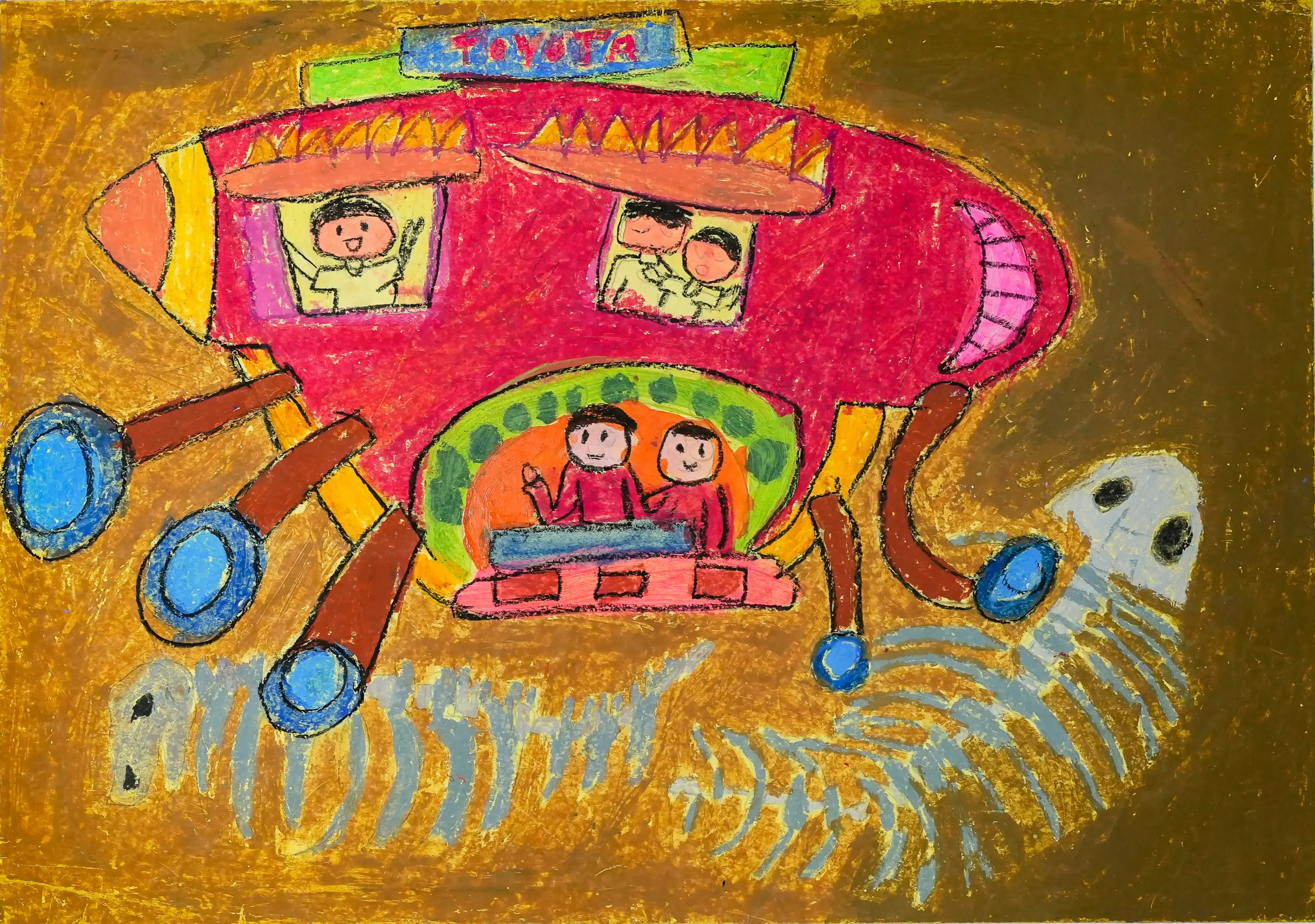 Toyota khảo cổ học giúp các nhà khoa học khảo cổ nhanh chóng tìm ra những giá trị lịch sử của nhân loại 